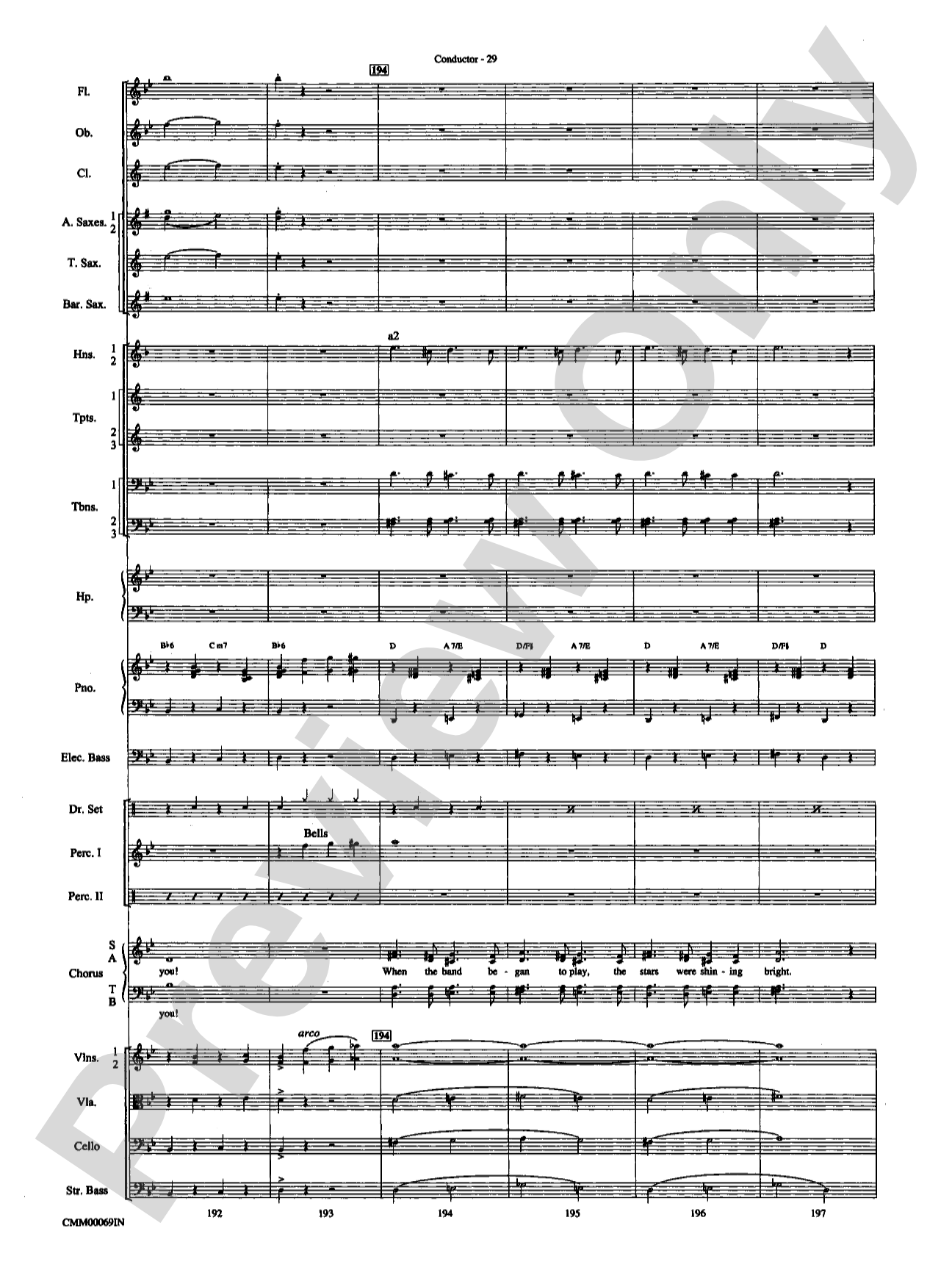 The Music of M-G-M (A Choral Medley): Score