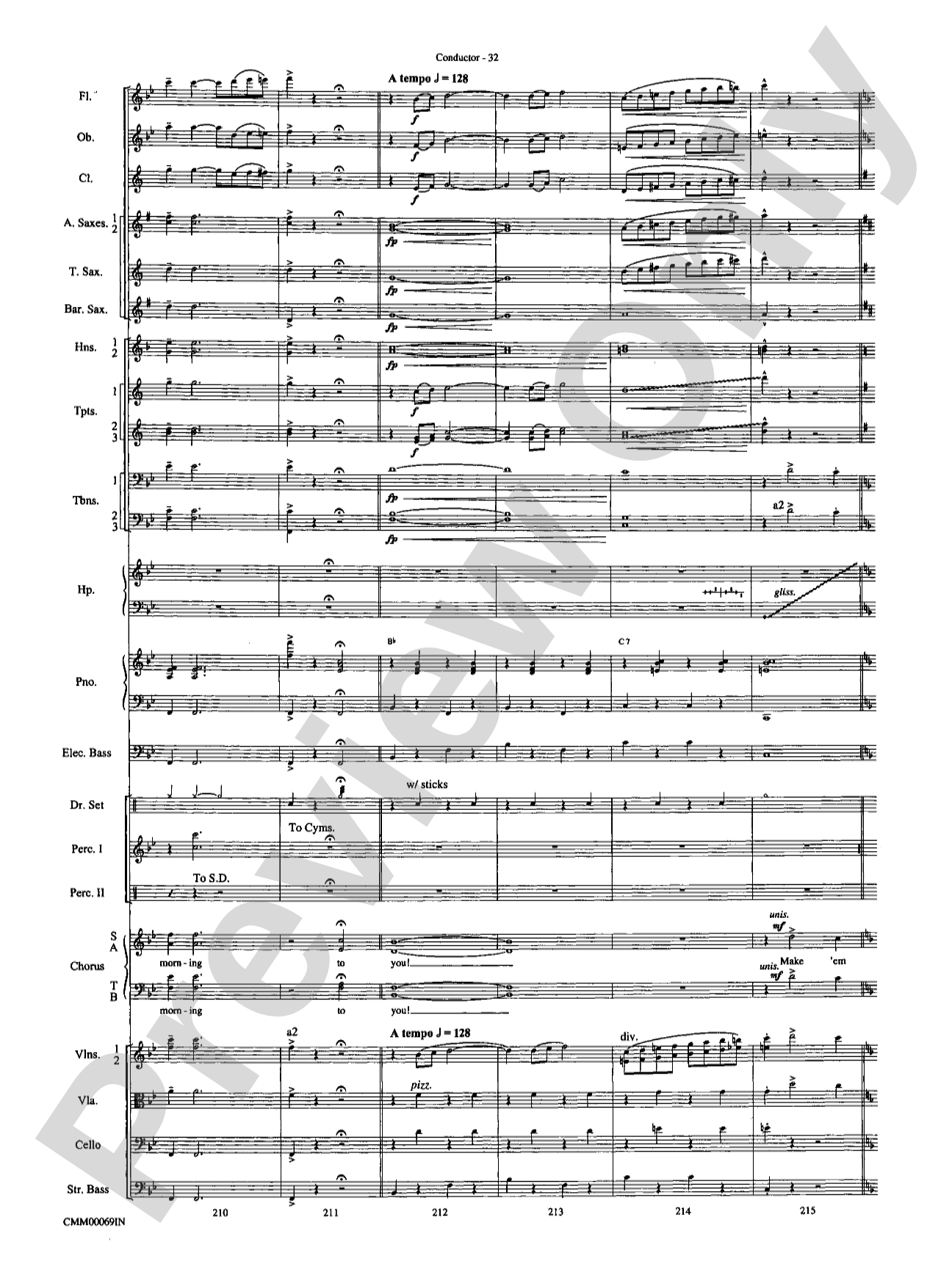 The Music of M-G-M (A Choral Medley): Score