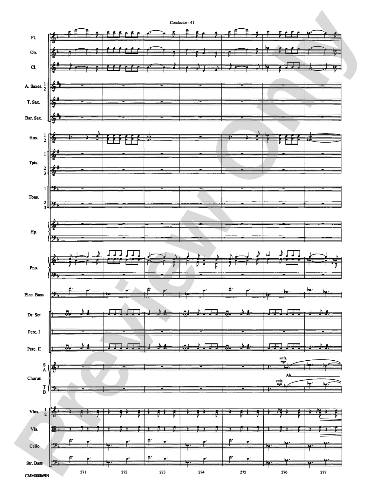 The Music of M-G-M (A Choral Medley): Score