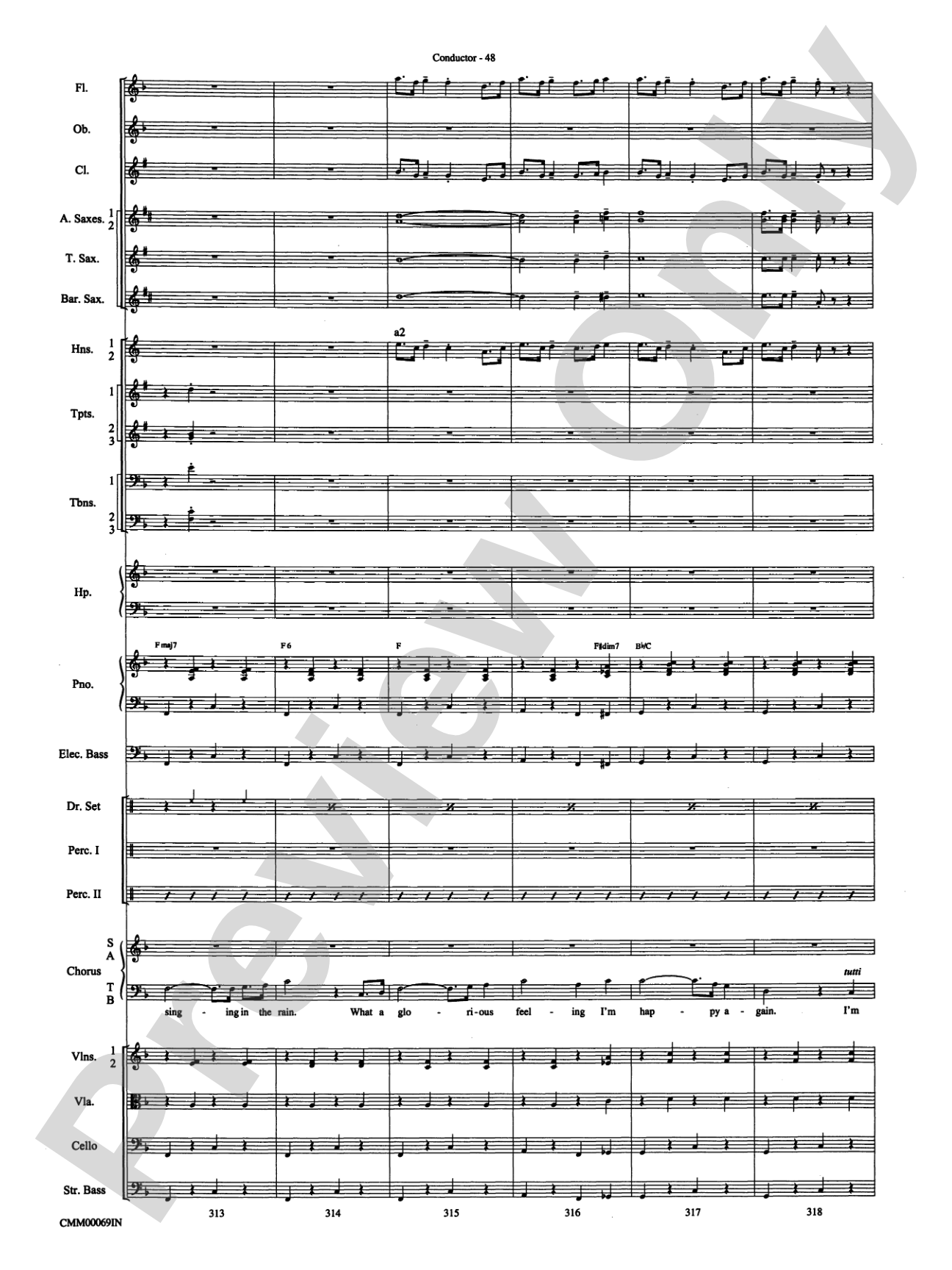 The Music of M-G-M (A Choral Medley): Score