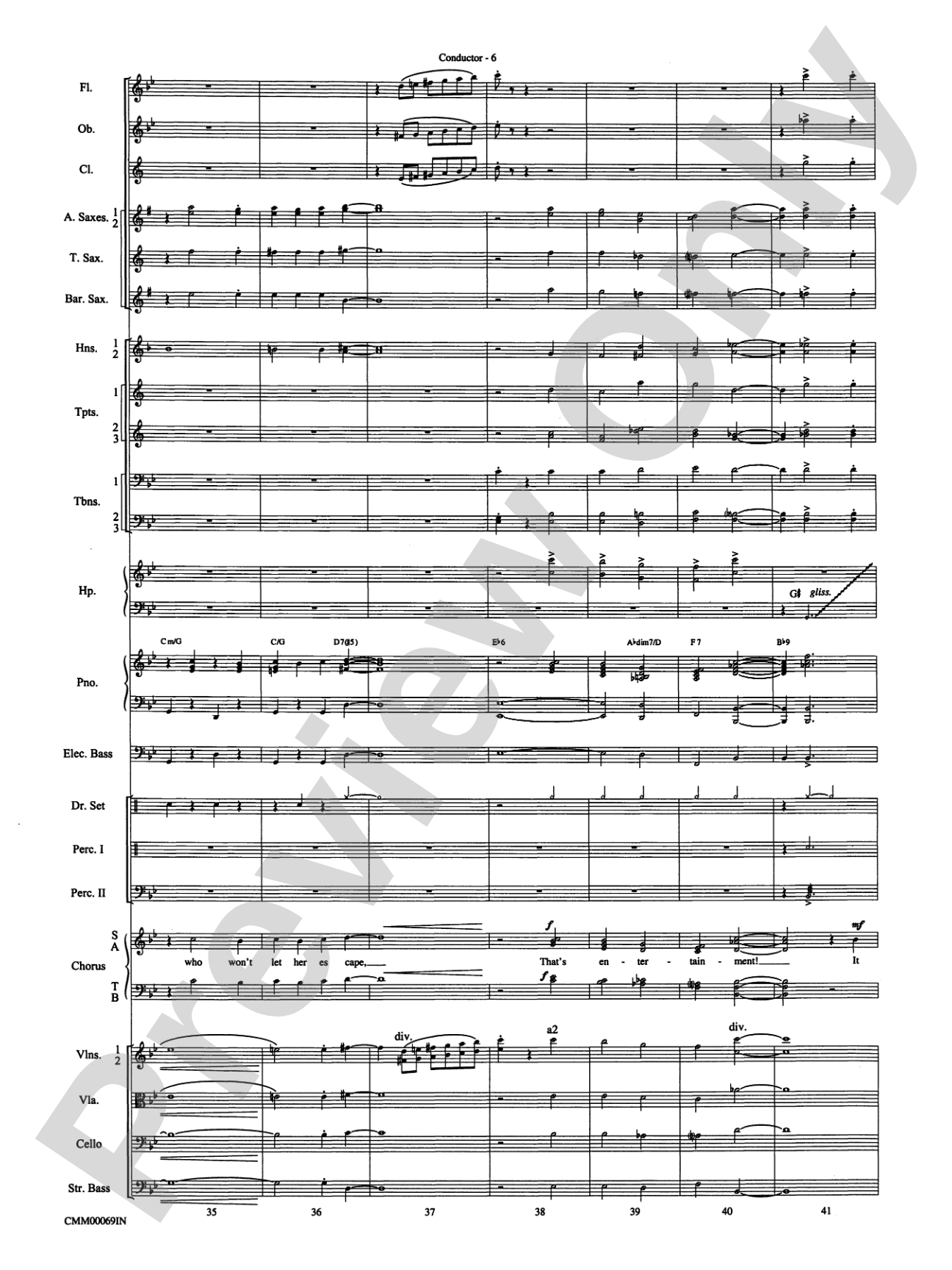 The Music of M-G-M (A Choral Medley): Score