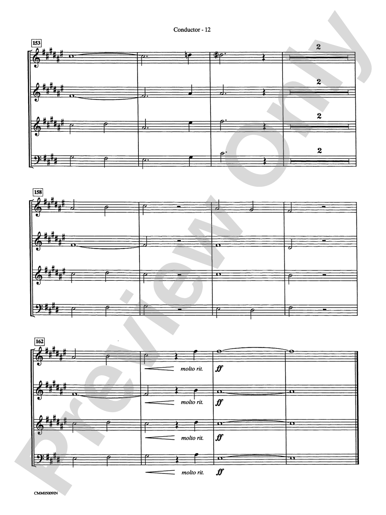 The Polar Express: A Choral Medley: Choral Instrumental Parts