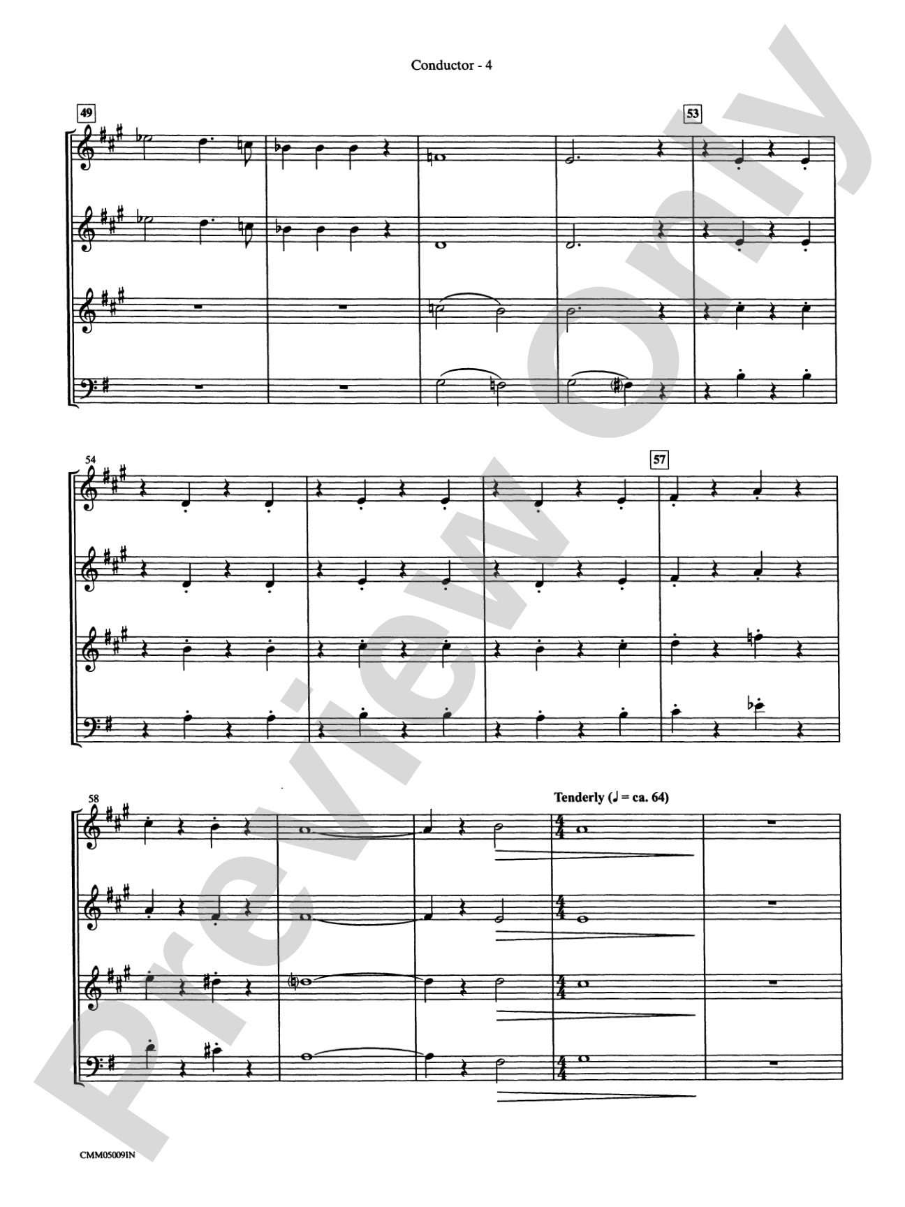 The Polar Express: A Choral Medley: Choral Instrumental Parts