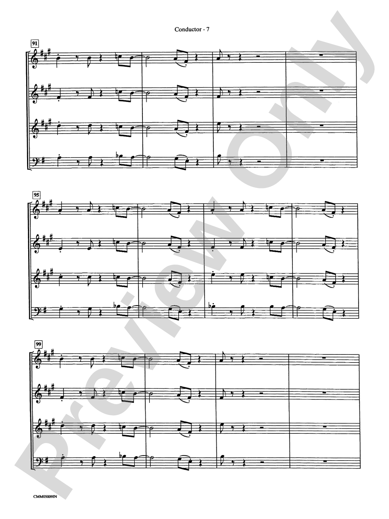 The Polar Express: A Choral Medley: Choral Instrumental Parts
