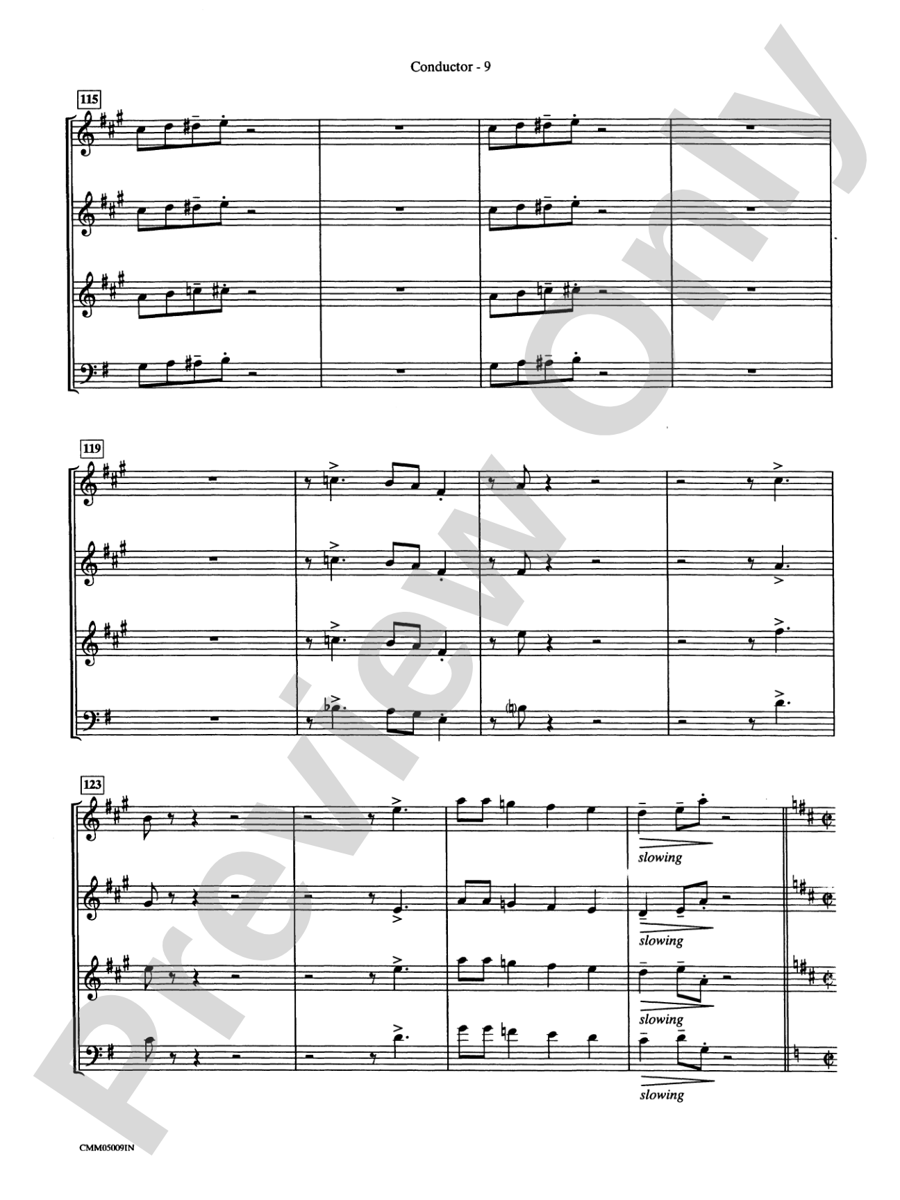 The Polar Express: A Choral Medley: Choral Instrumental Parts