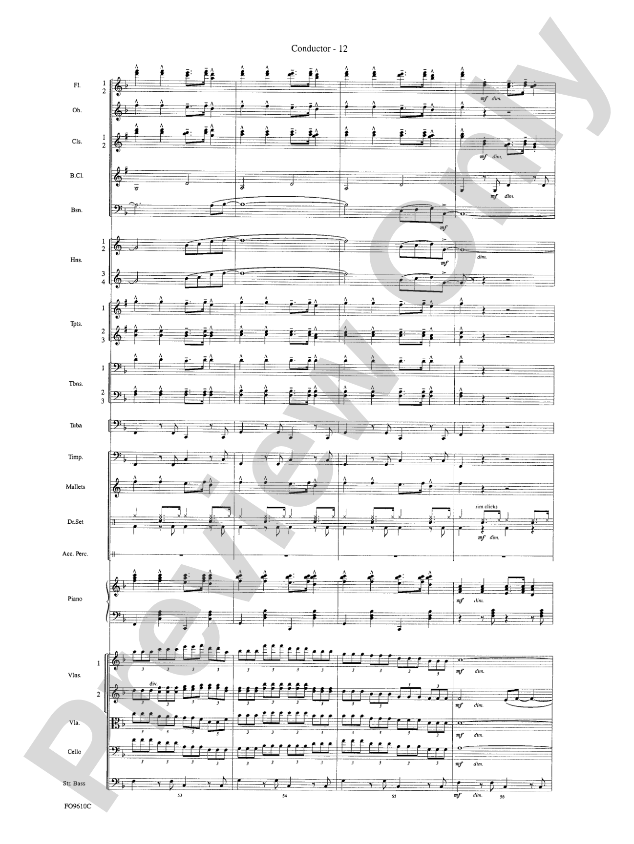 A Salute to the Big Apple: Full Orchestra Conductor Score & Parts