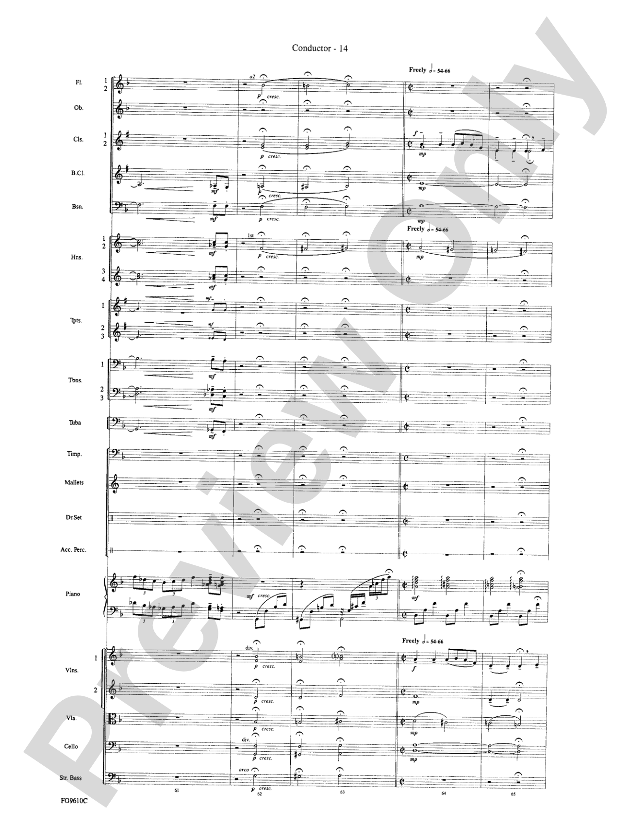 A Salute to the Big Apple: Full Orchestra Conductor Score & Parts