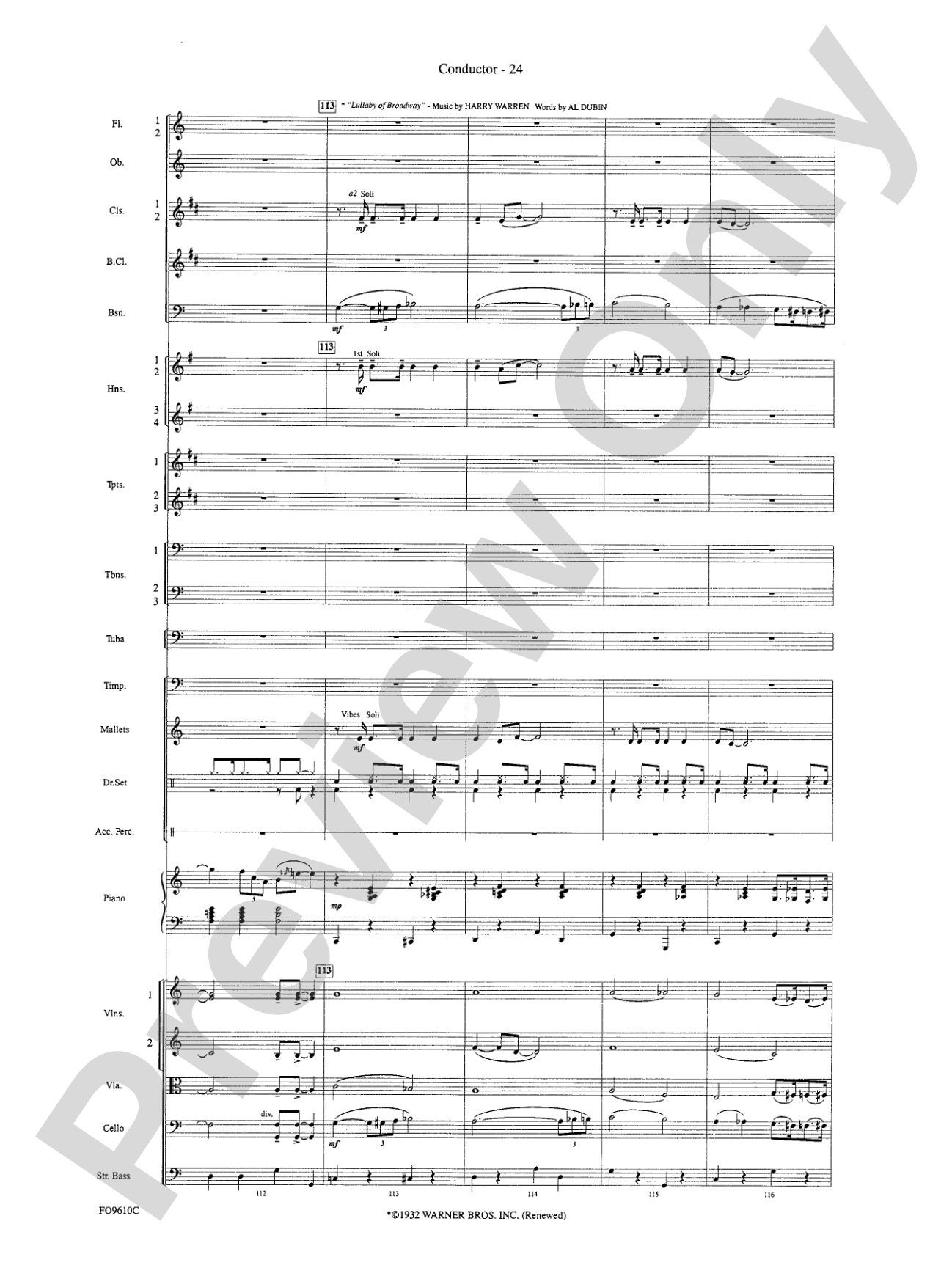 A Salute to the Big Apple: Full Orchestra Conductor Score & Parts