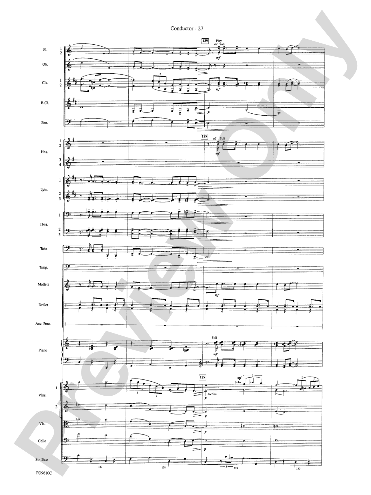 A Salute to the Big Apple: Full Orchestra Conductor Score & Parts