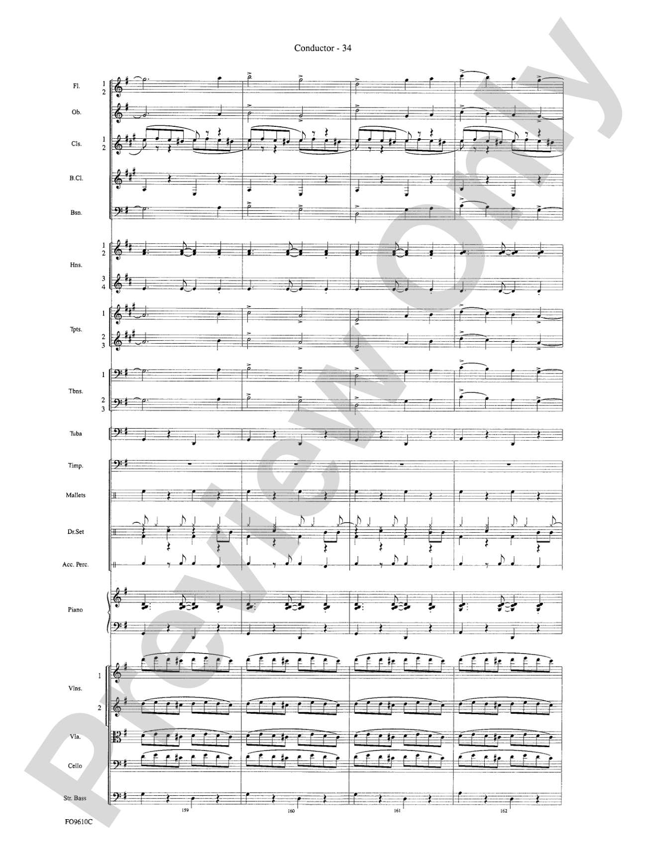 A Salute to the Big Apple: Full Orchestra Conductor Score & Parts
