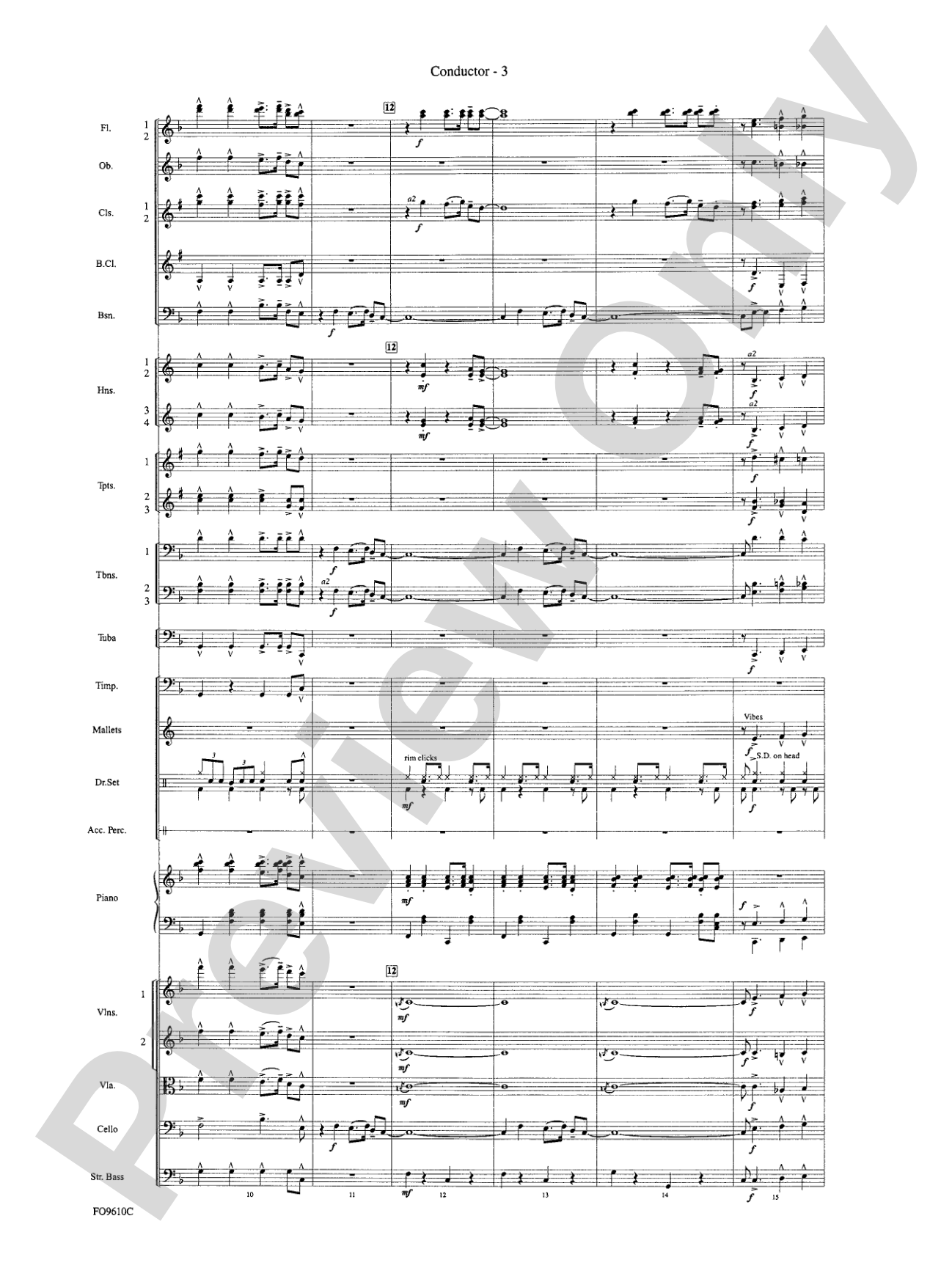 A Salute to the Big Apple: Full Orchestra Conductor Score & Parts