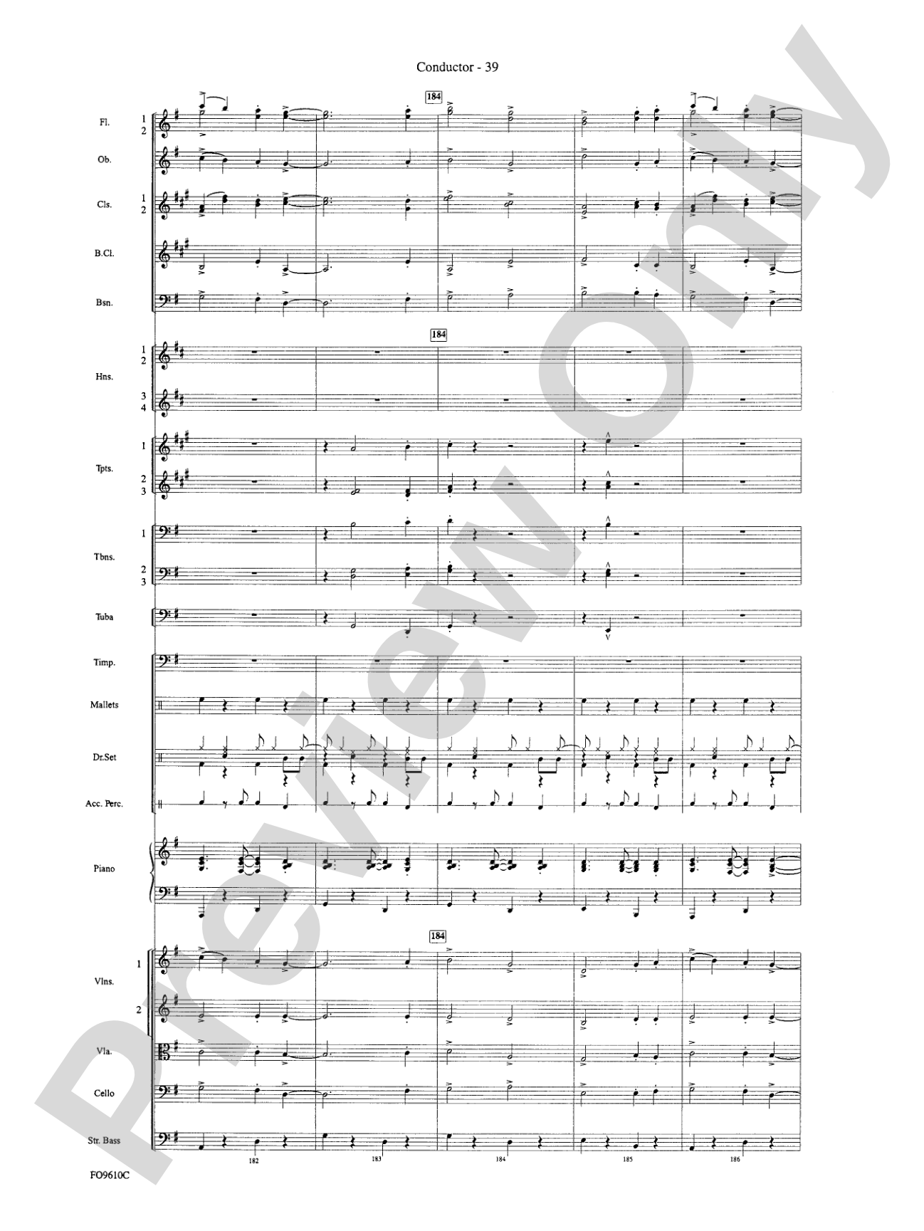 A Salute to the Big Apple: Full Orchestra Conductor Score & Parts