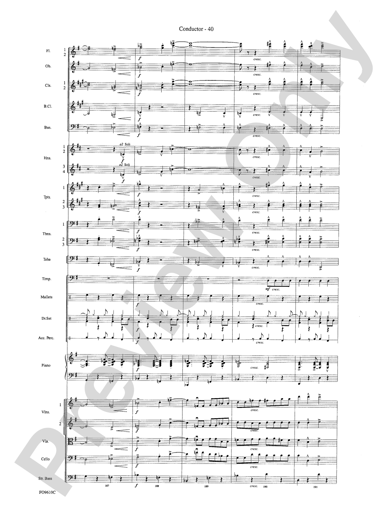 A Salute to the Big Apple: Full Orchestra Conductor Score & Parts