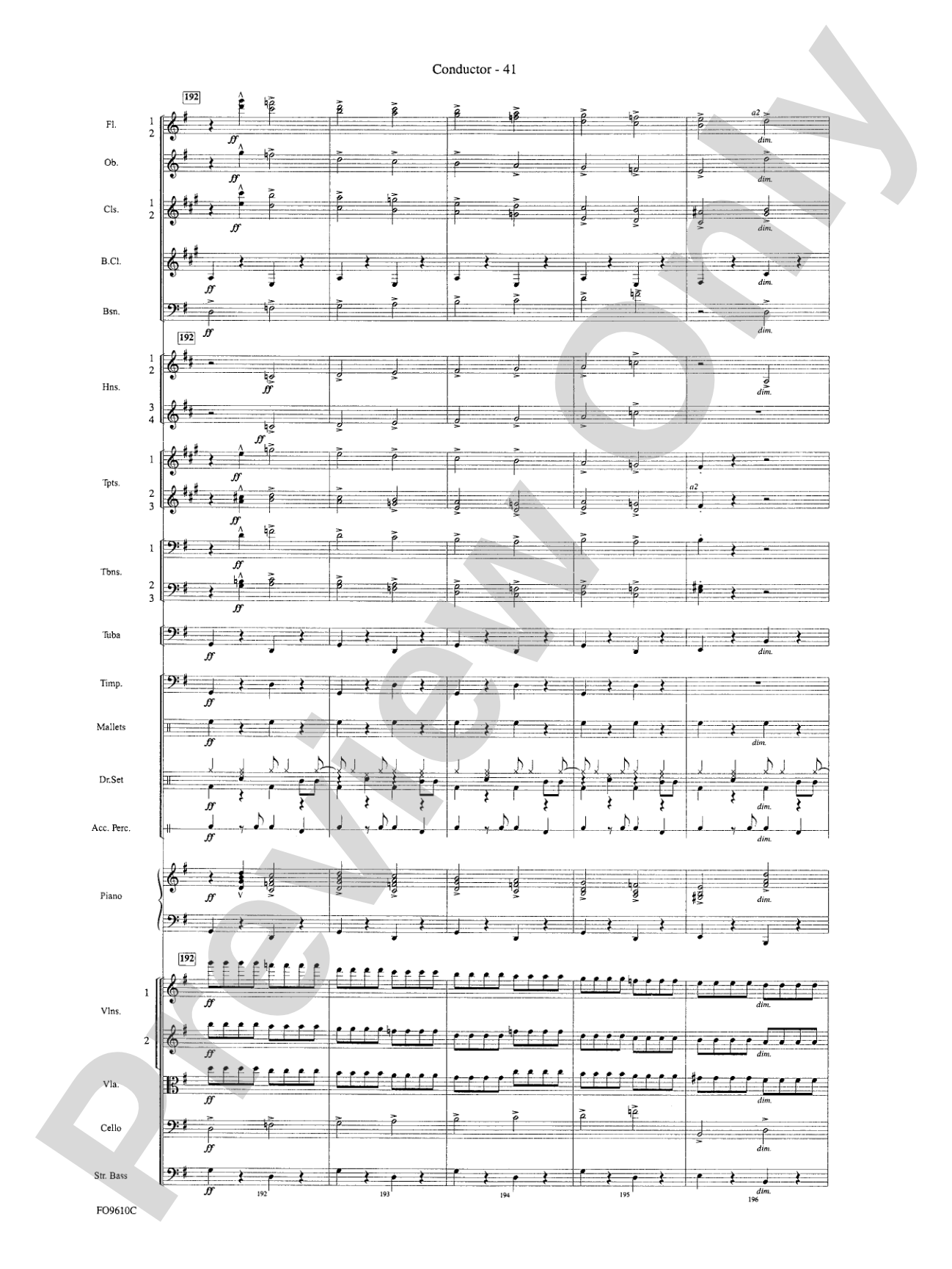 A Salute to the Big Apple: Full Orchestra Conductor Score & Parts