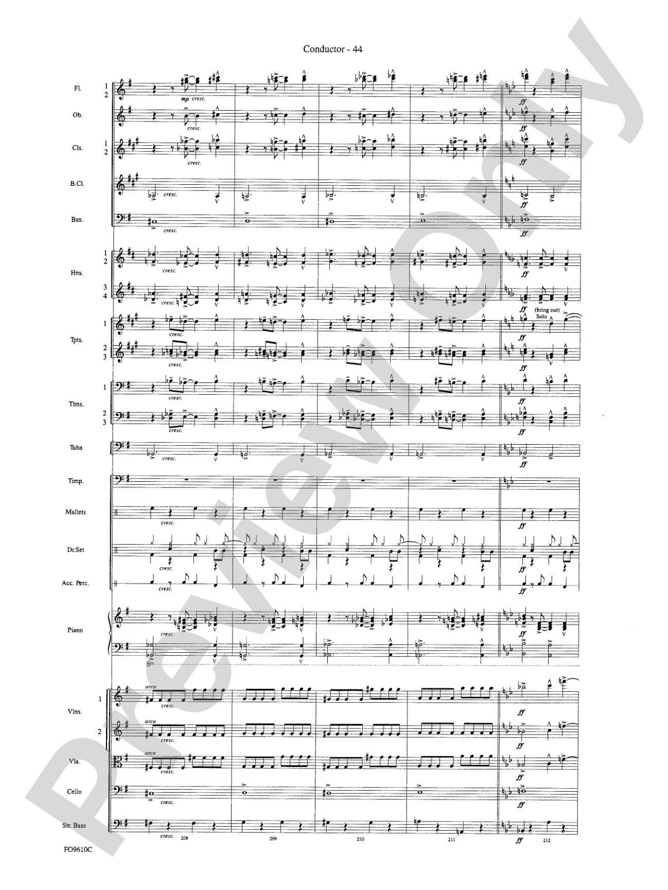 A Salute to the Big Apple: Full Orchestra Conductor Score & Parts