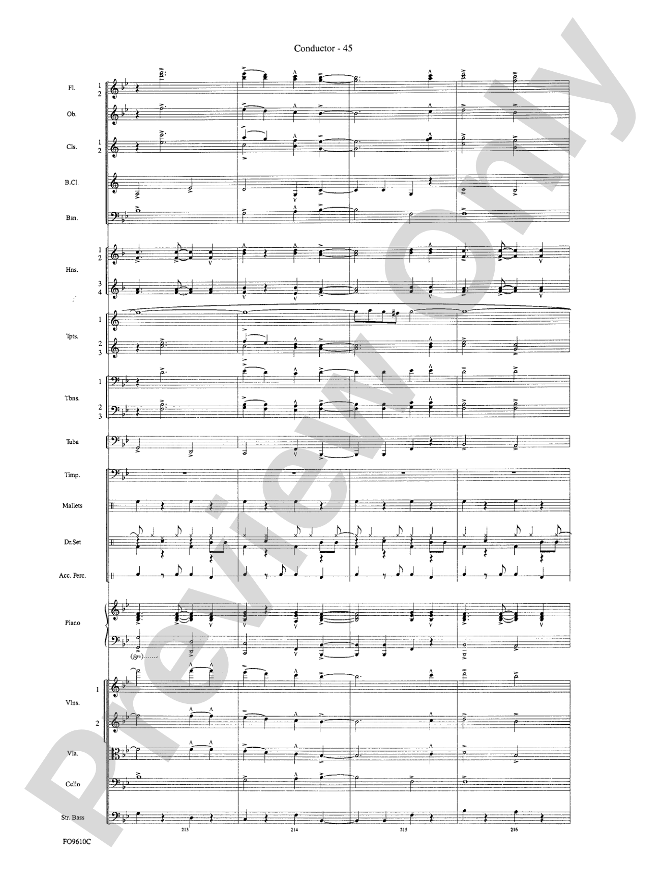 A Salute to the Big Apple: Full Orchestra Conductor Score & Parts