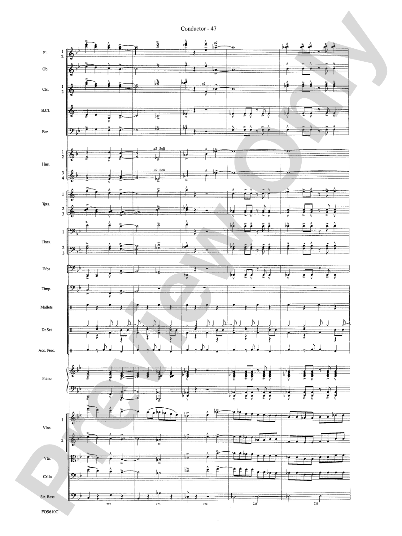 A Salute to the Big Apple: Full Orchestra Conductor Score & Parts