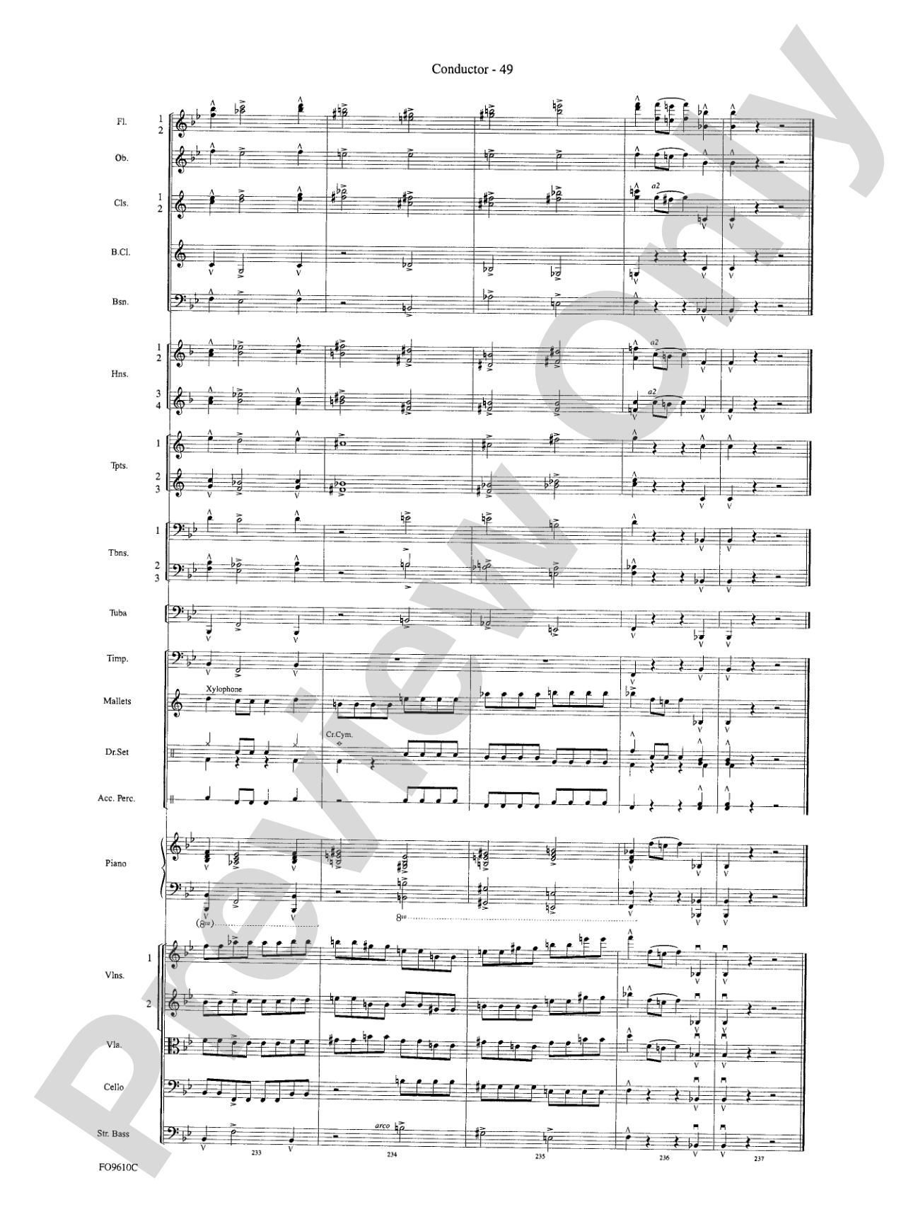 A Salute to the Big Apple: Full Orchestra Conductor Score & Parts