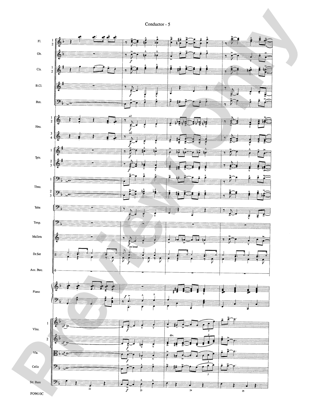 A Salute to the Big Apple: Full Orchestra Conductor Score & Parts