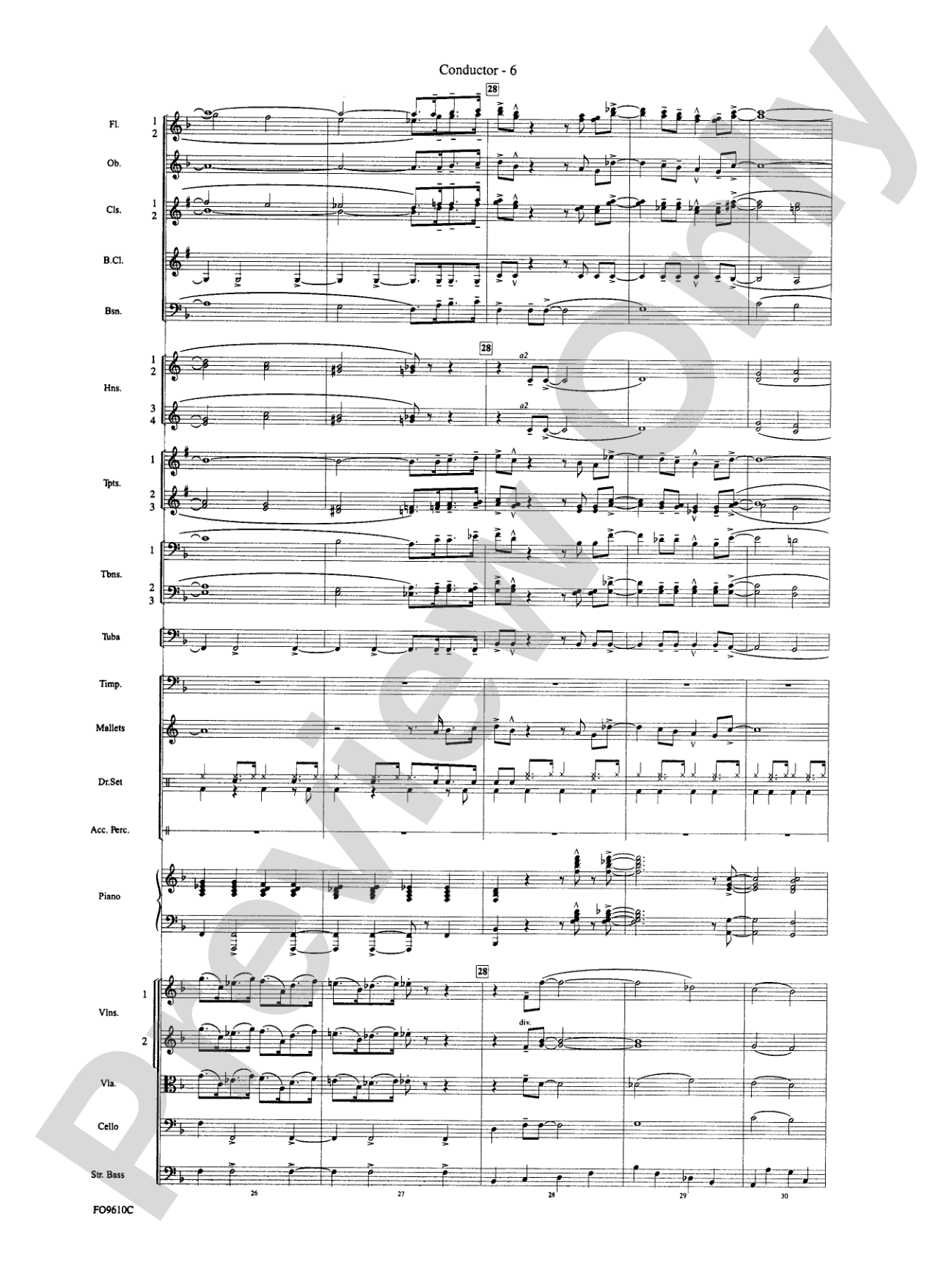 A Salute to the Big Apple: Full Orchestra Conductor Score & Parts