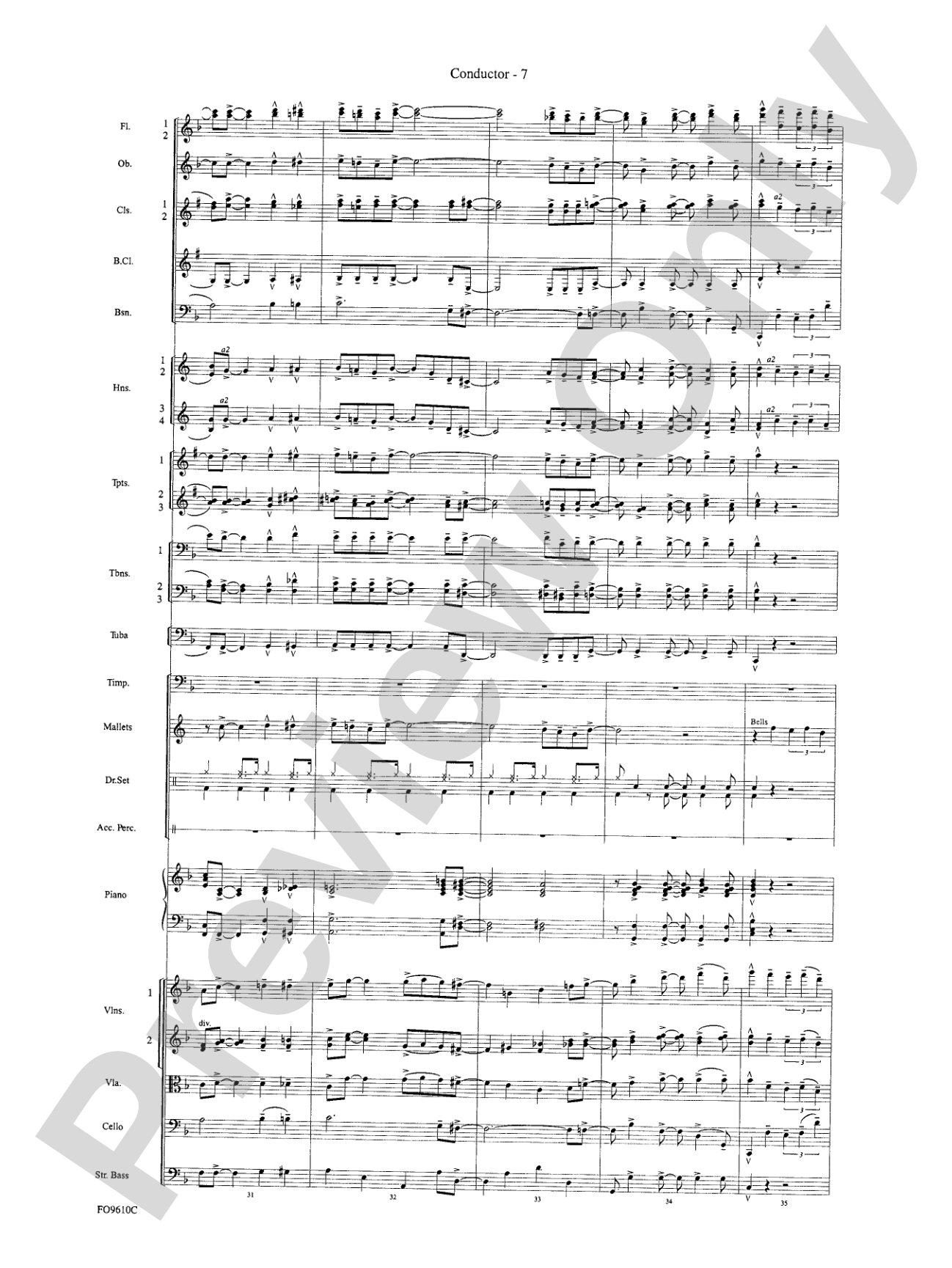 A Salute to the Big Apple: Full Orchestra Conductor Score & Parts