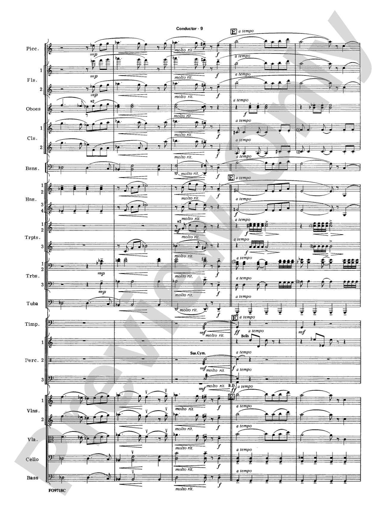 The Empire Strikes Back Medley: Full Orchestra Conductor Score & Parts