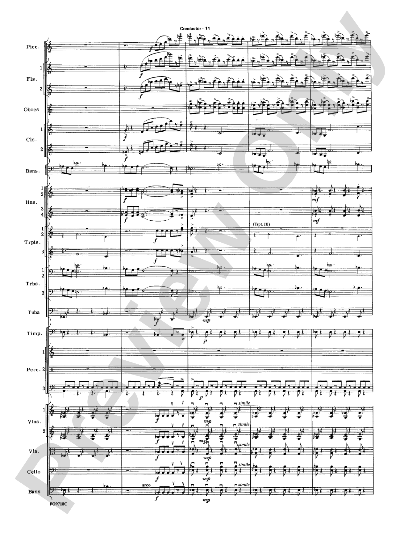 The Empire Strikes Back Medley: Full Orchestra Conductor Score & Parts