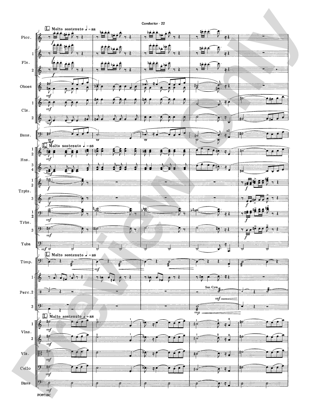 The Empire Strikes Back Medley: Full Orchestra Conductor Score & Parts