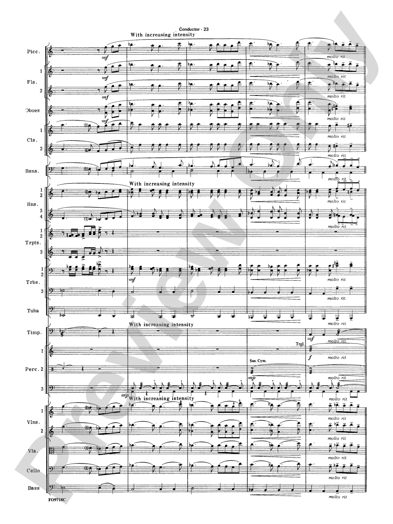 The Empire Strikes Back Medley: Full Orchestra Conductor Score