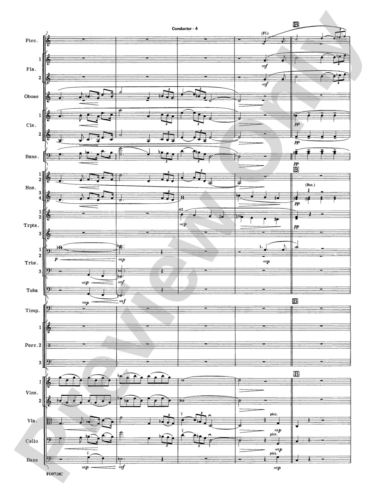 The Empire Strikes Back Medley: Full Orchestra Conductor Score & Parts
