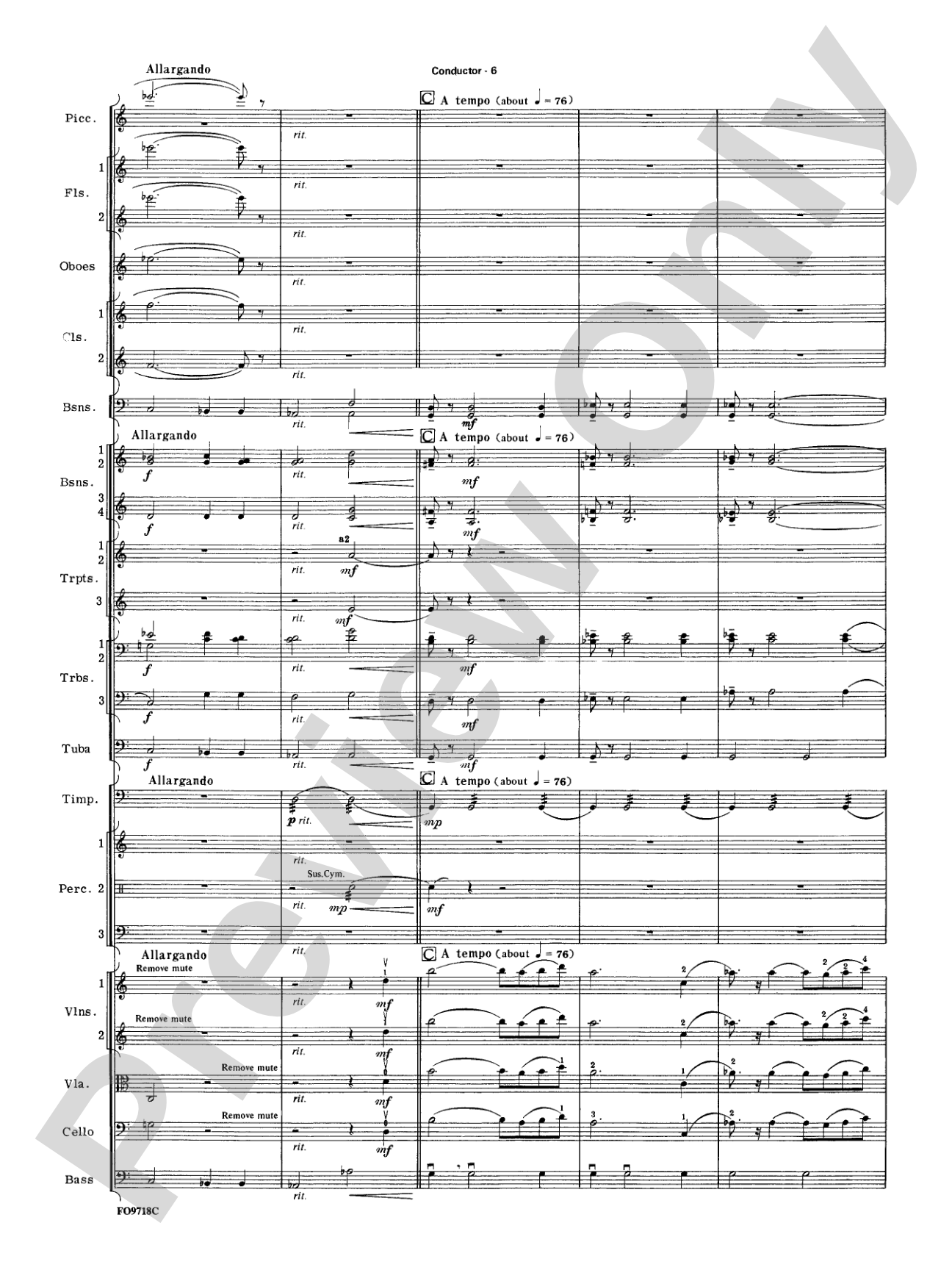 The Empire Strikes Back Medley: Full Orchestra Conductor Score & Parts