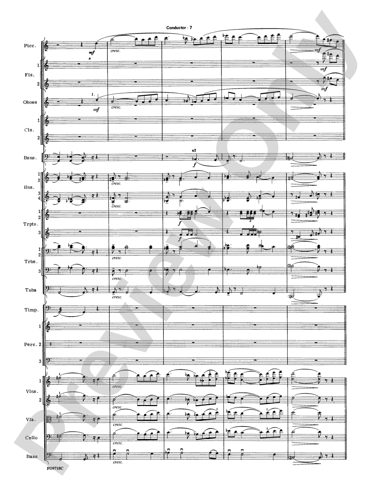 The Empire Strikes Back Medley: Full Orchestra Conductor Score & Parts