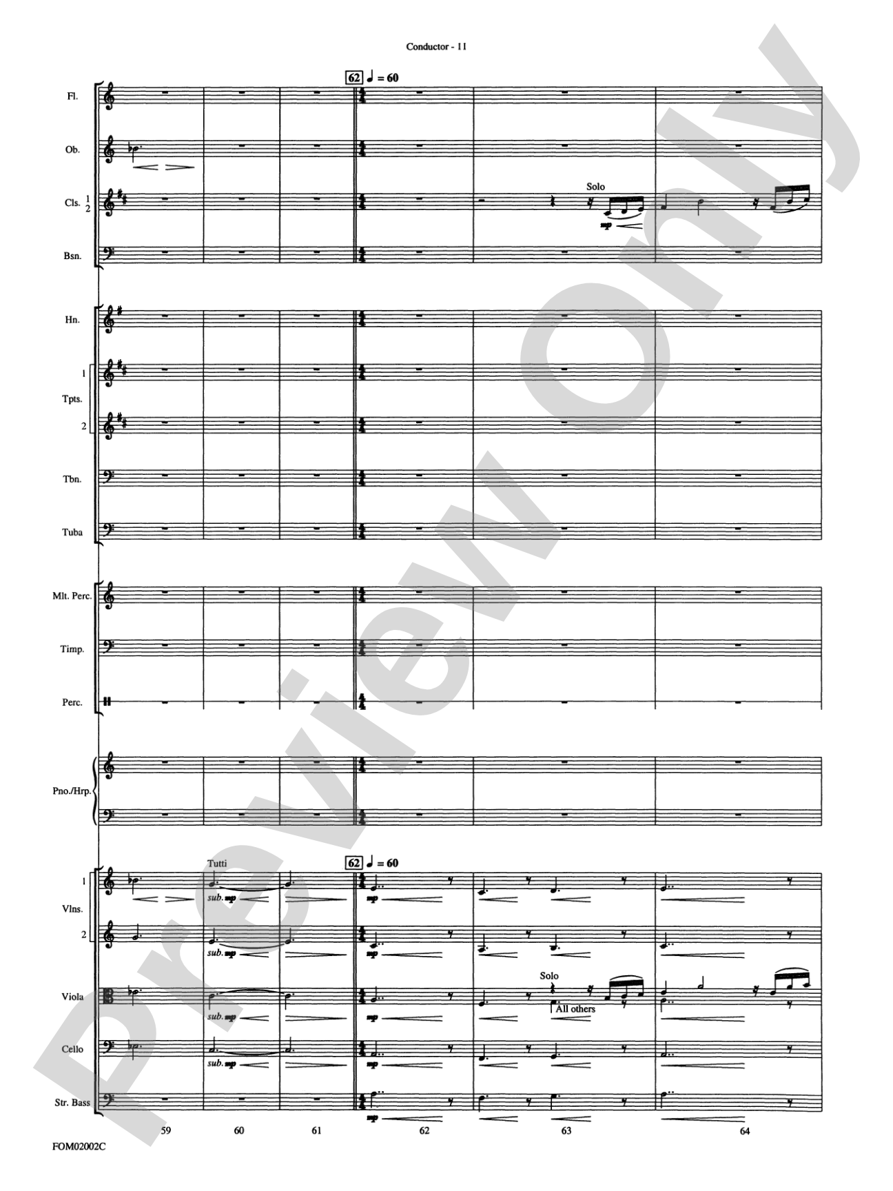 The Lord of the Rings: The Fellowship of the Ring: Full Orchestra Conductor Score & Parts