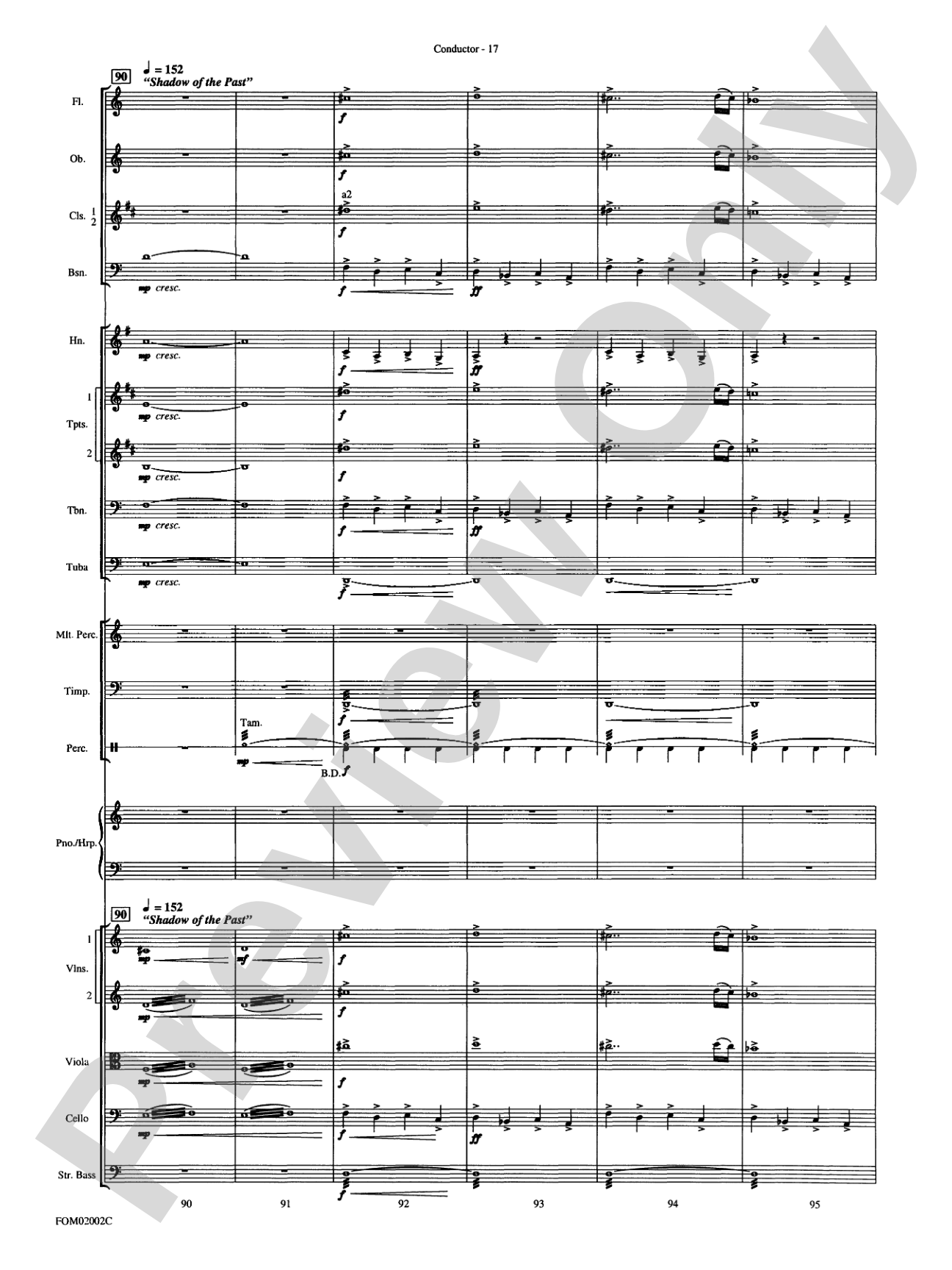 The Lord of the Rings: The Fellowship of the Ring: Full Orchestra Conductor Score & Parts