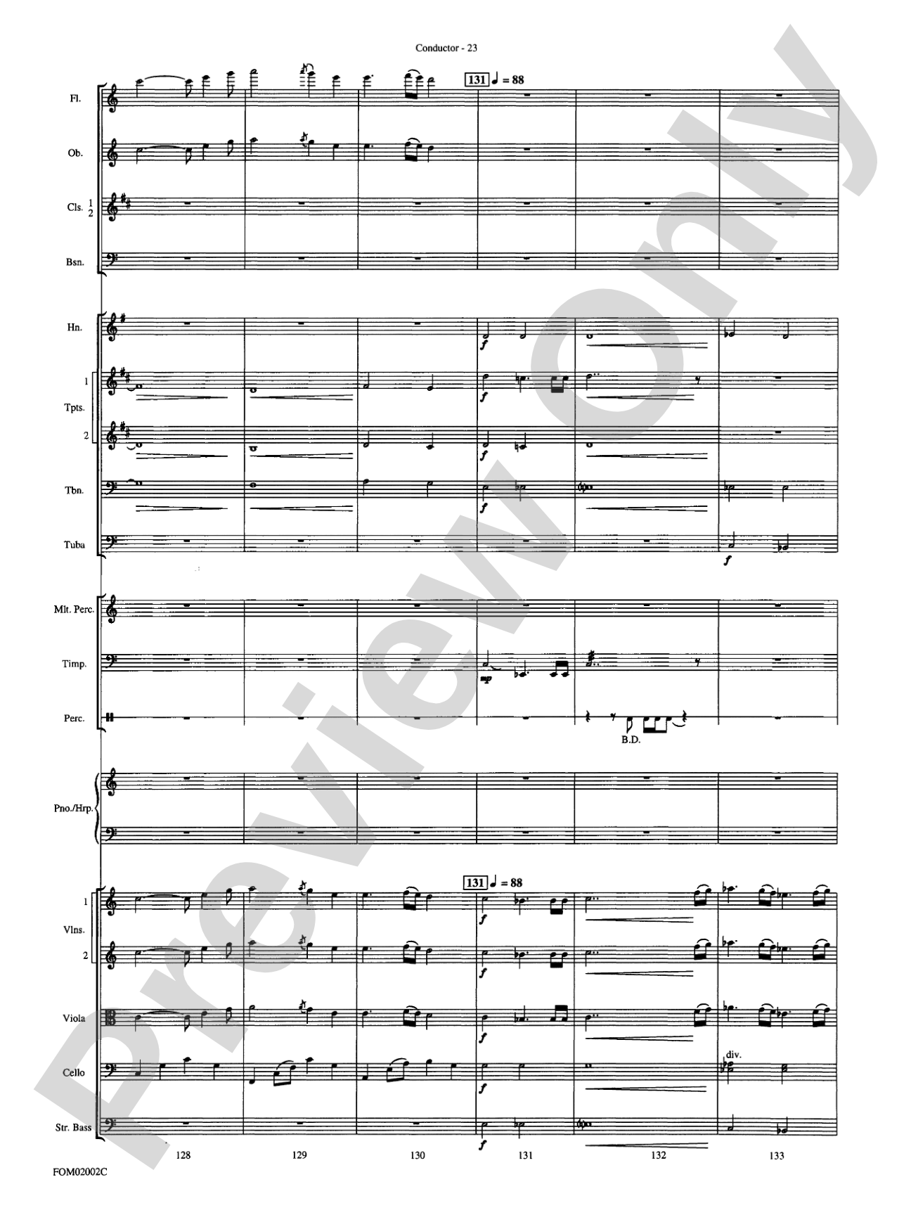 The Lord of the Rings: The Fellowship of the Ring: Full Orchestra Conductor Score & Parts