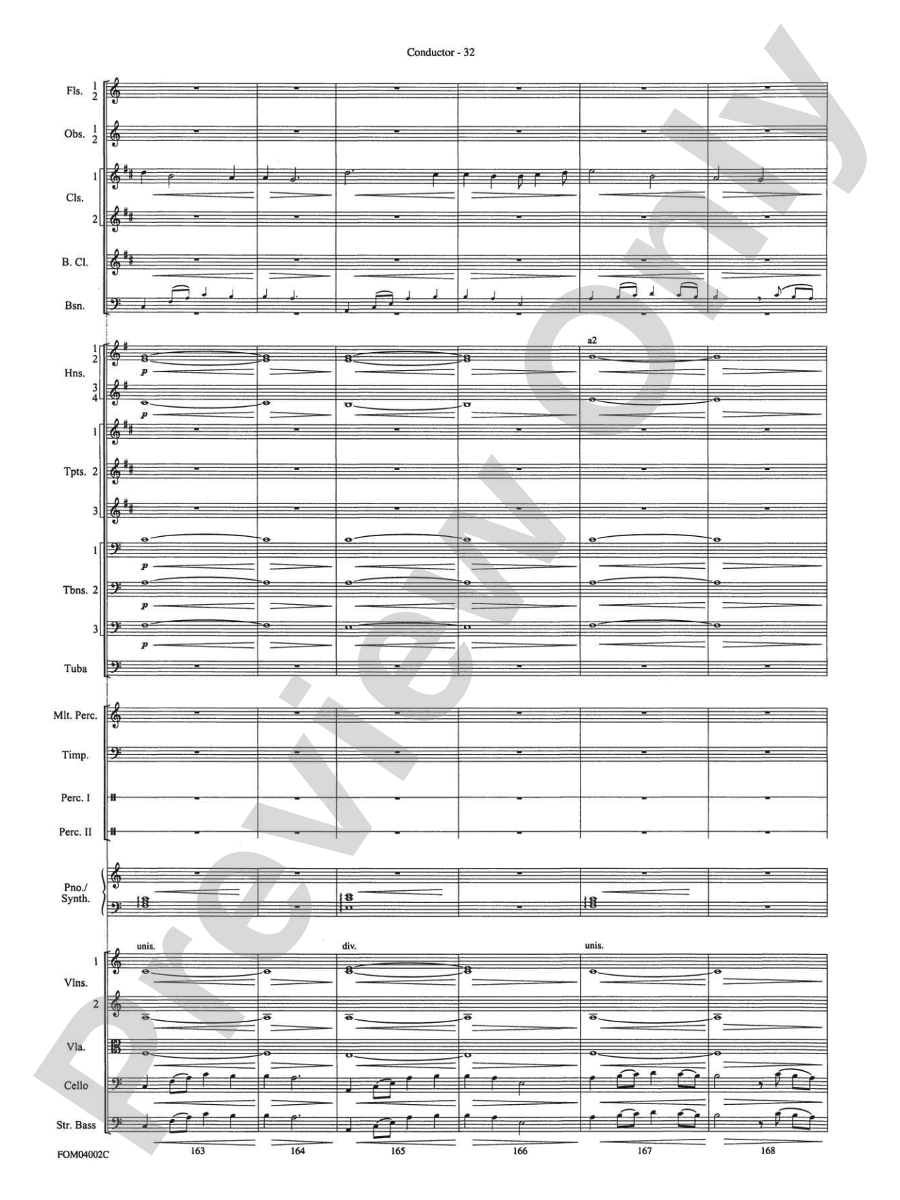 The Lord of the Rings: The Return of the King, Suite from: Full Orchestra Conductor Score & Parts
