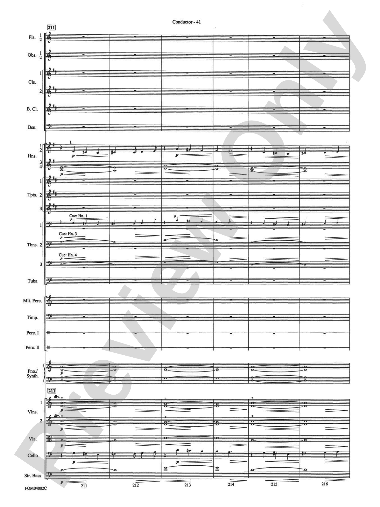 The Lord of the Rings: The Return of the King, Suite from: Full Orchestra Conductor Score & Parts