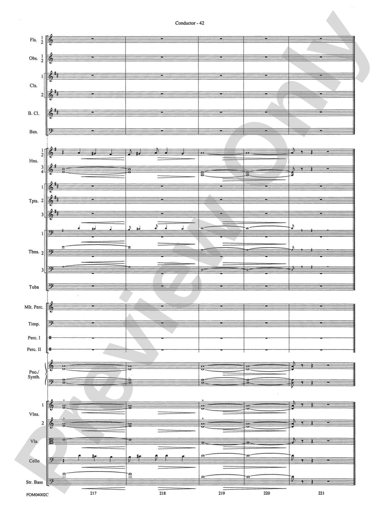 The Lord of the Rings: The Return of the King, Suite from: Full Orchestra Conductor Score & Parts