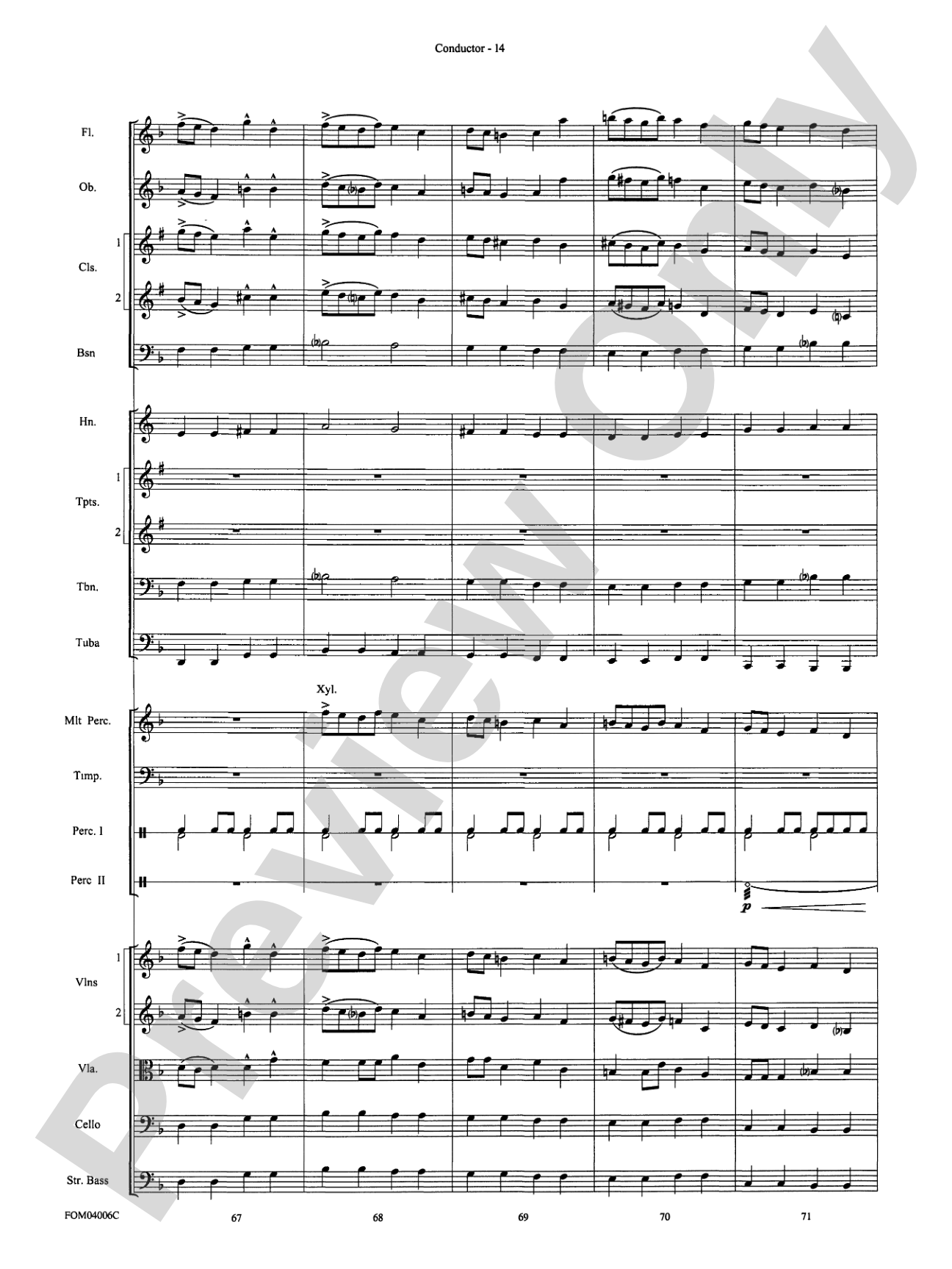 Go West! (Medley): Full Orchestra Conductor Score & Parts