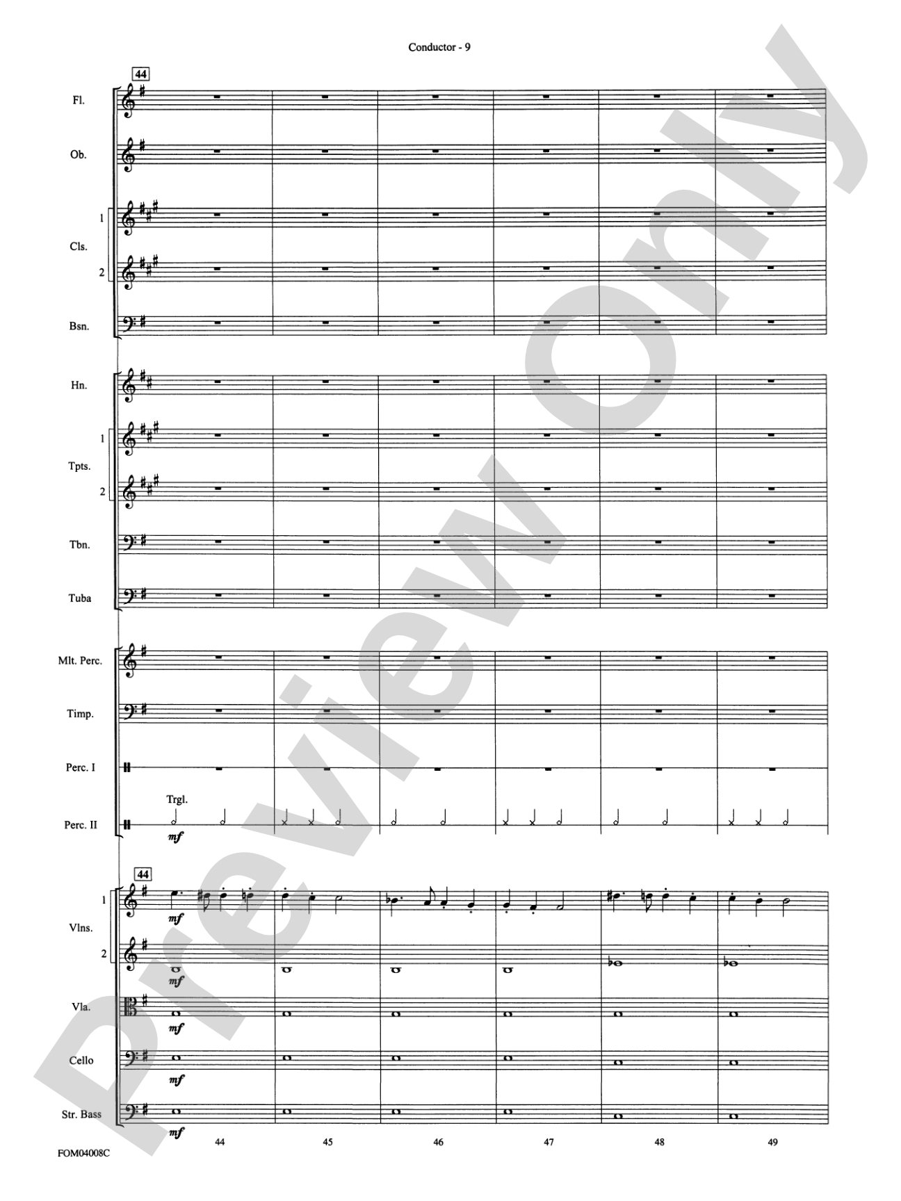 Harry Potter and the Prisoner of Azkaban: Full Orchestra Conductor Score & Parts