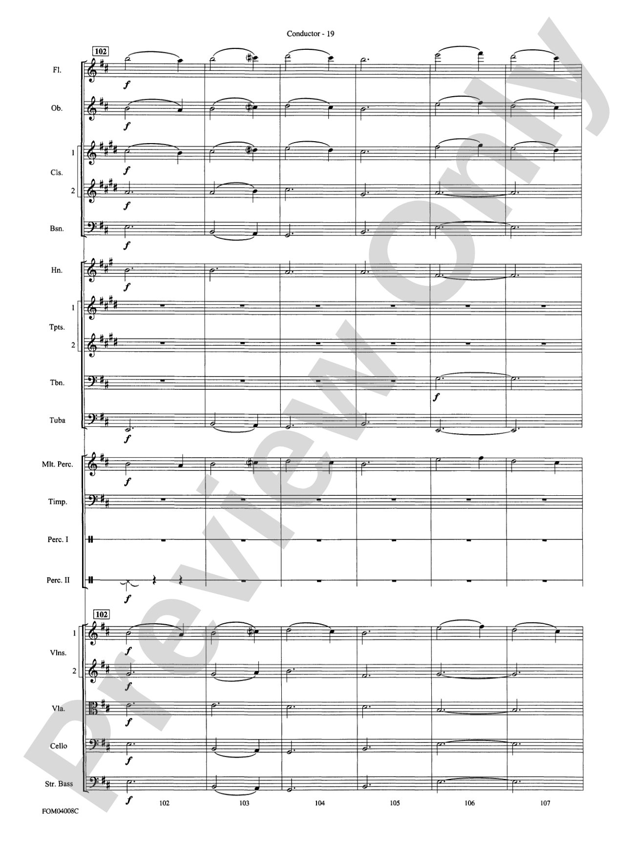 Harry Potter and the Prisoner of Azkaban: Full Orchestra Conductor Score & Parts