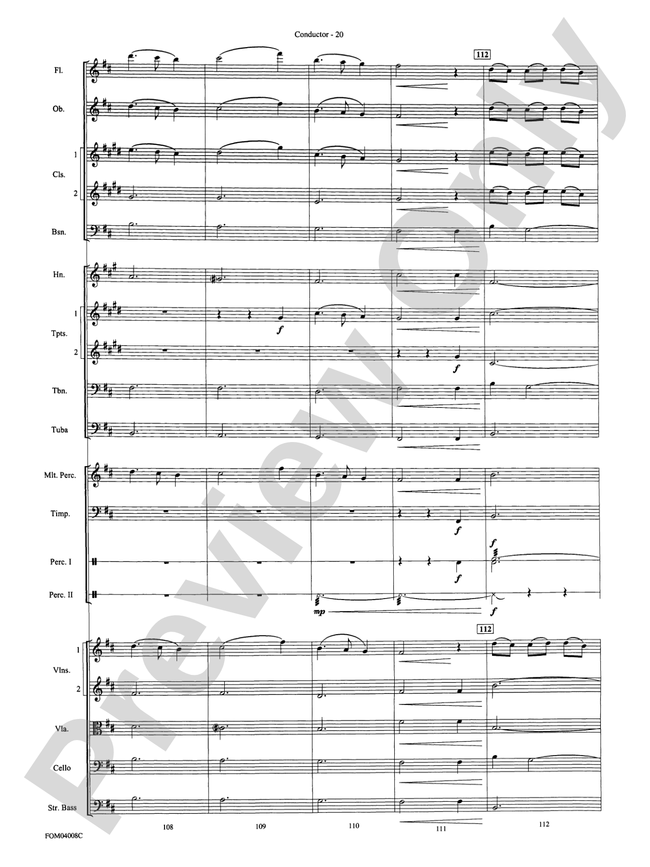 Harry Potter and the Prisoner of Azkaban: Full Orchestra Conductor Score & Parts