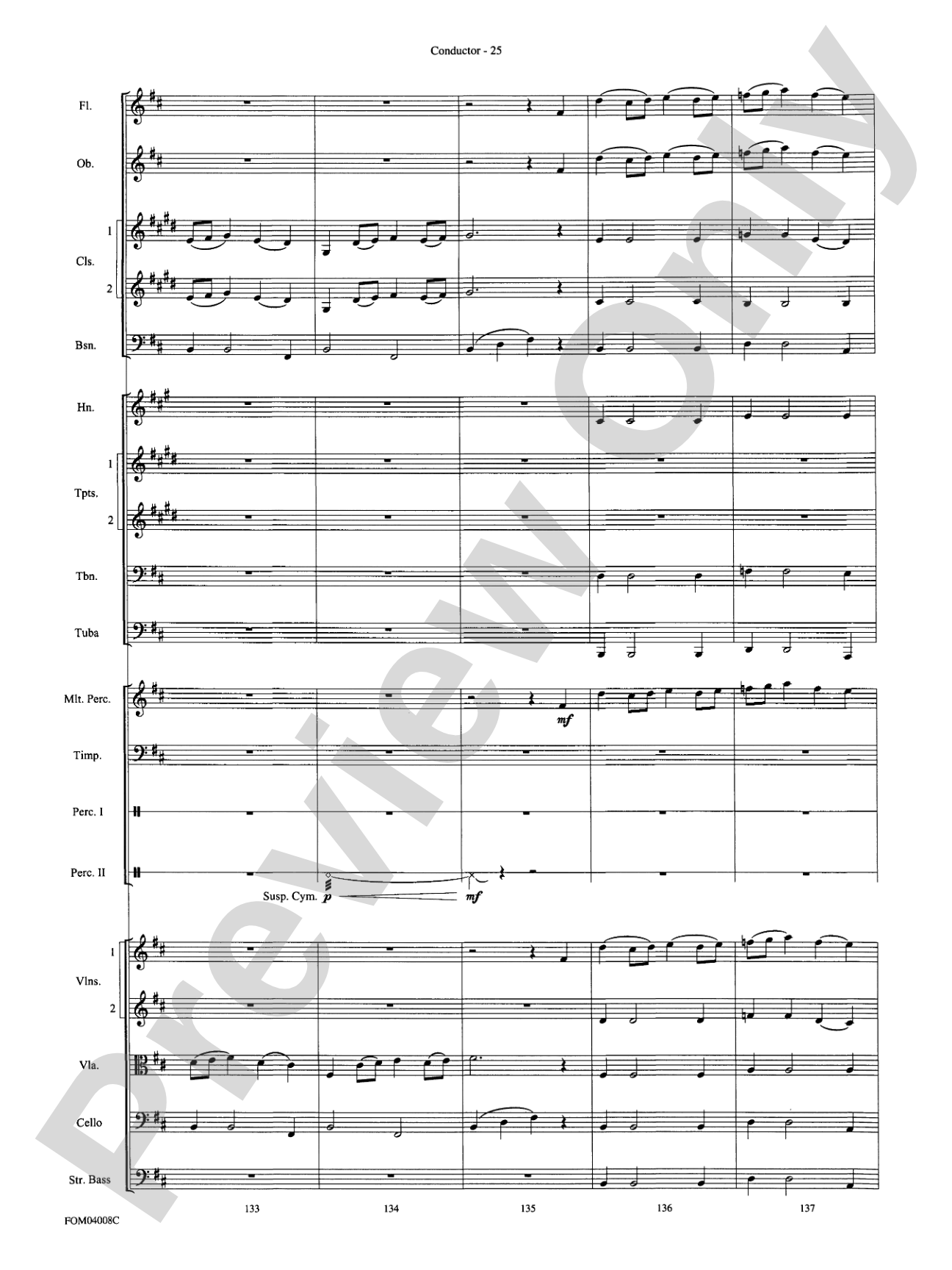 Harry Potter and the Prisoner of Azkaban: Full Orchestra Conductor Score & Parts