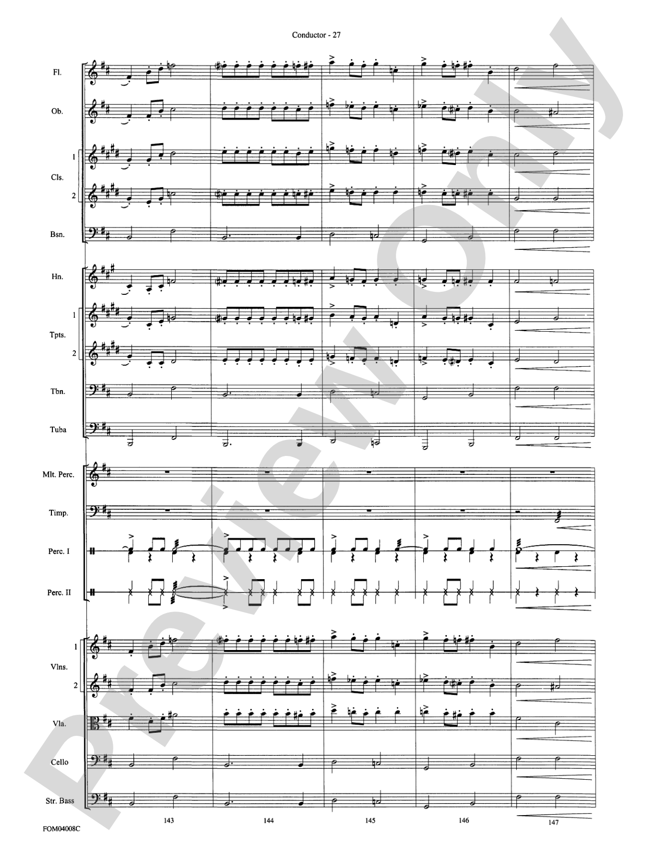 Harry Potter and the Prisoner of Azkaban: Full Orchestra Conductor Score & Parts