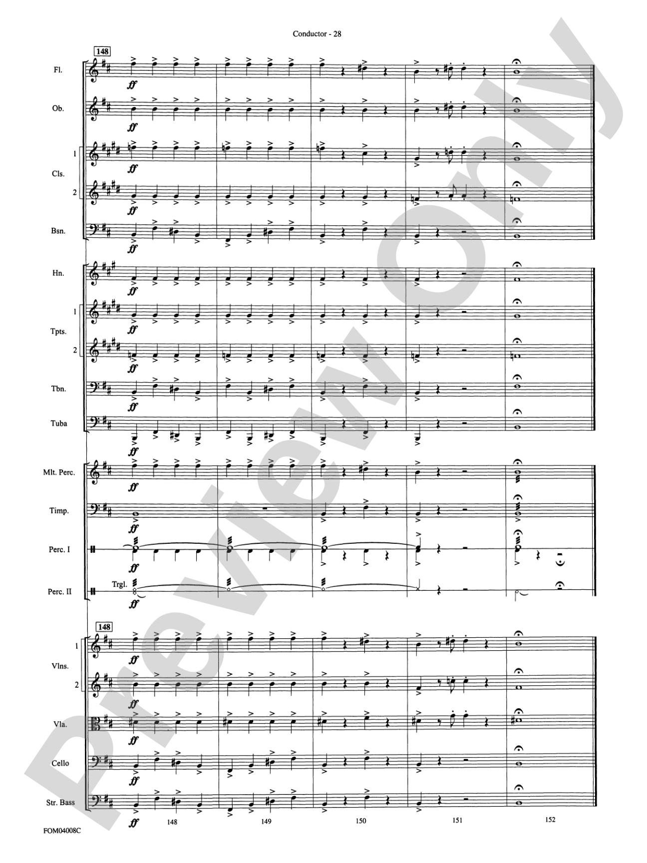 Harry Potter and the Prisoner of Azkaban: Full Orchestra Conductor Score & Parts