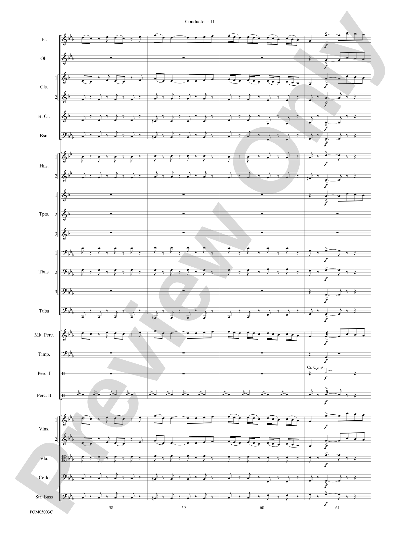 What's Up at the Symphony? (Bugs Bunny's Greatest Hits): Score