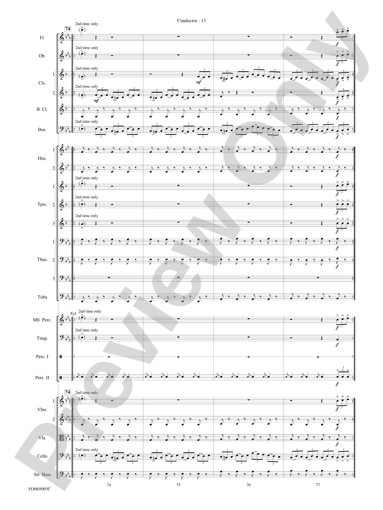 What's Up at the Symphony? (Bugs Bunny's Greatest Hits): Score