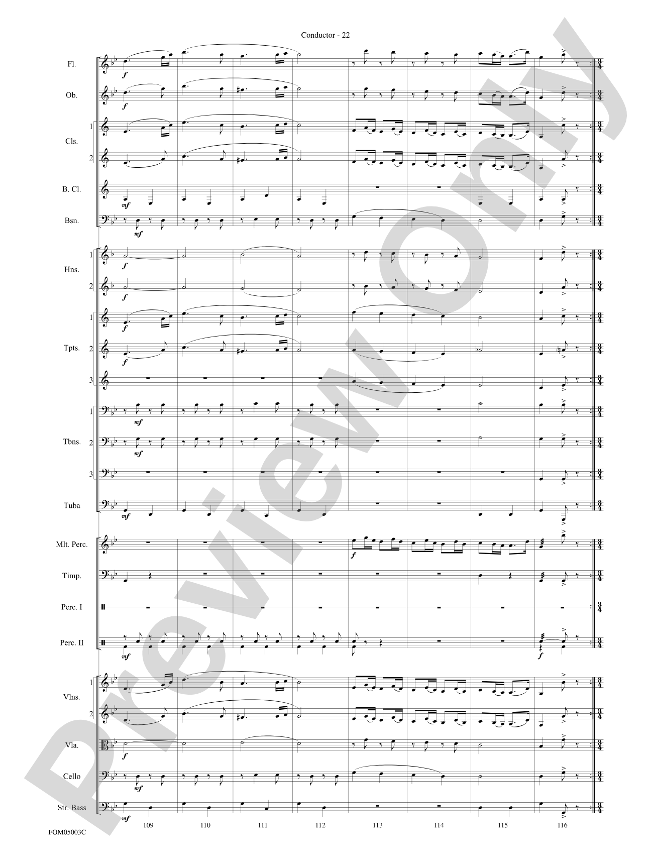 What's Up at the Symphony? (Bugs Bunny's Greatest Hits): Score