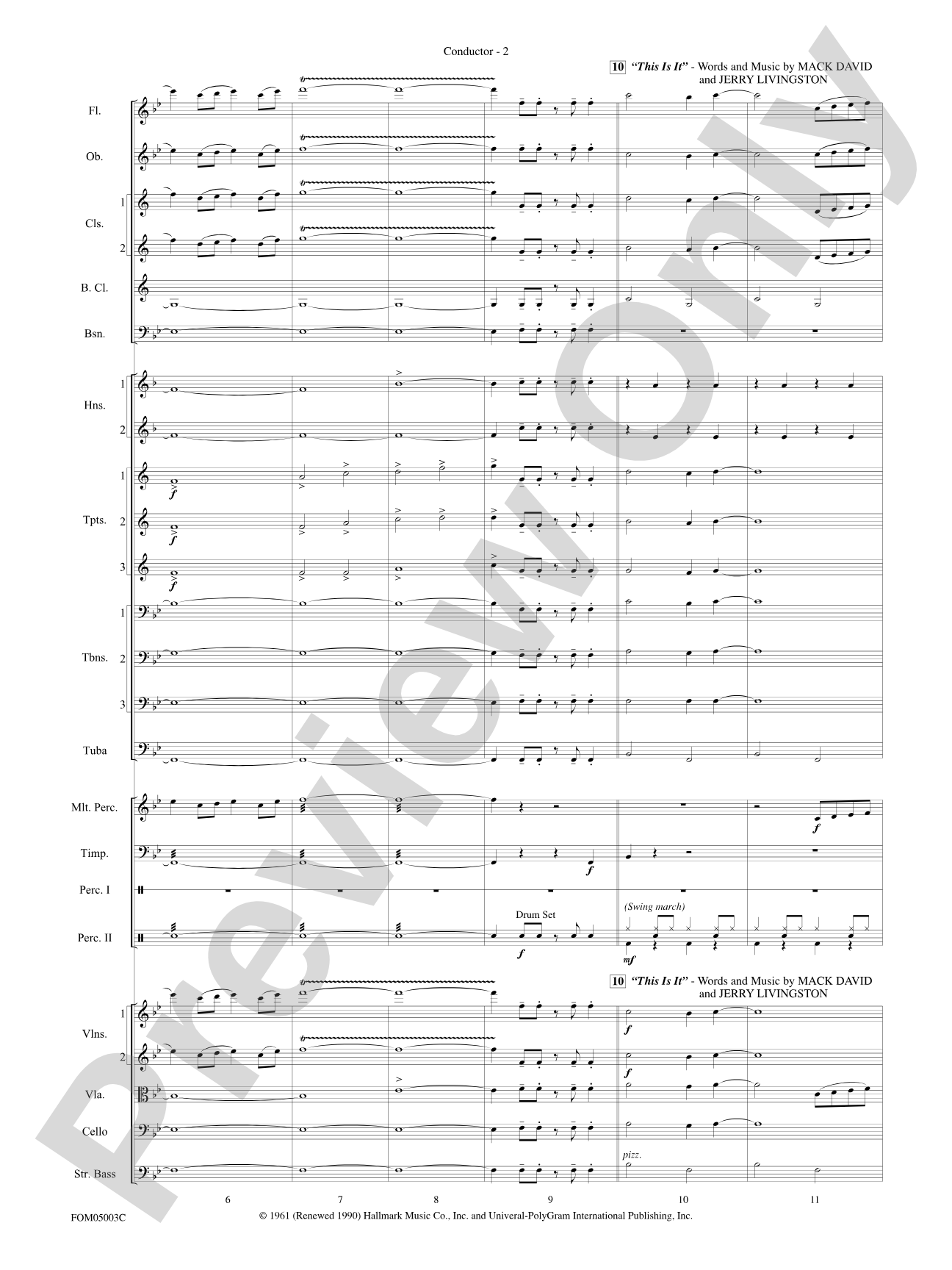 What's Up at the Symphony? (Bugs Bunny's Greatest Hits): Score