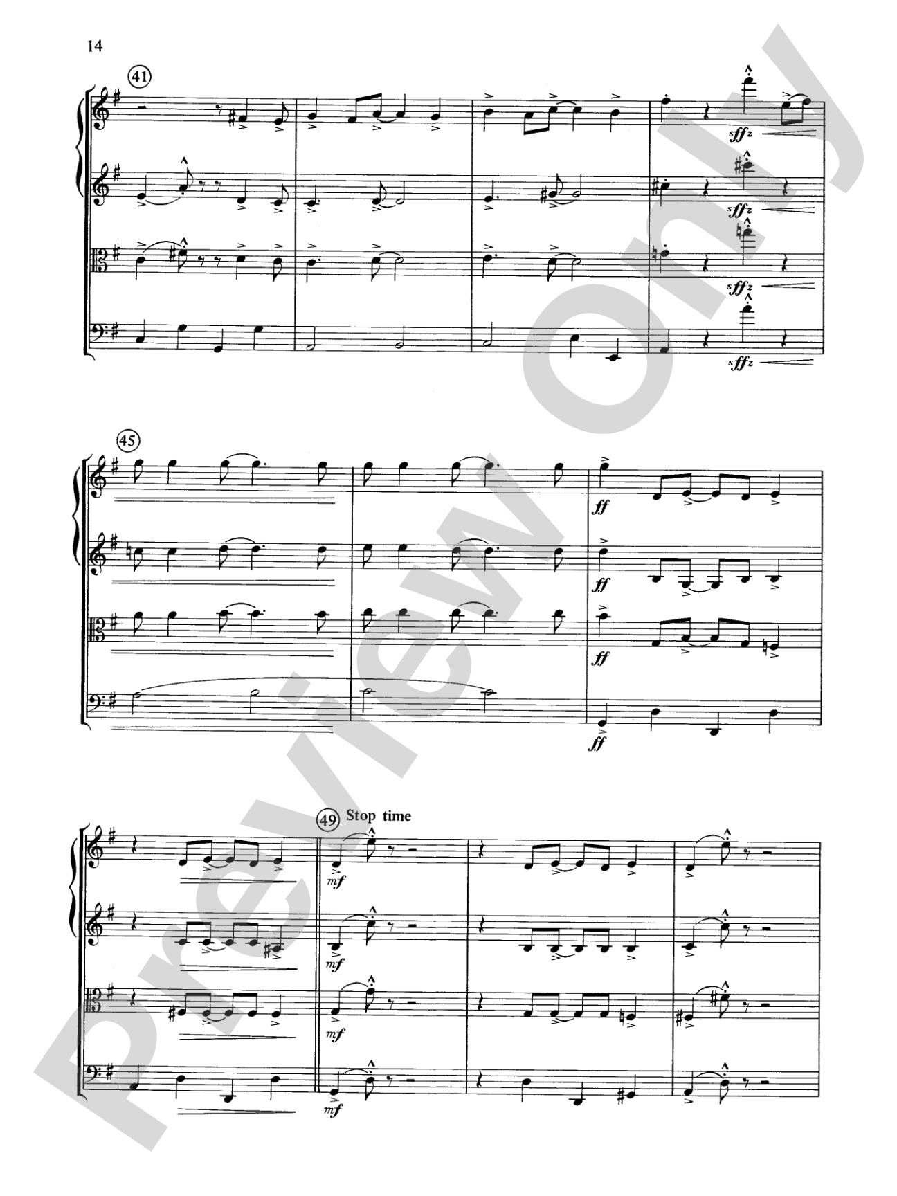 Cole Porter (Classic String Quartets): String Quartet